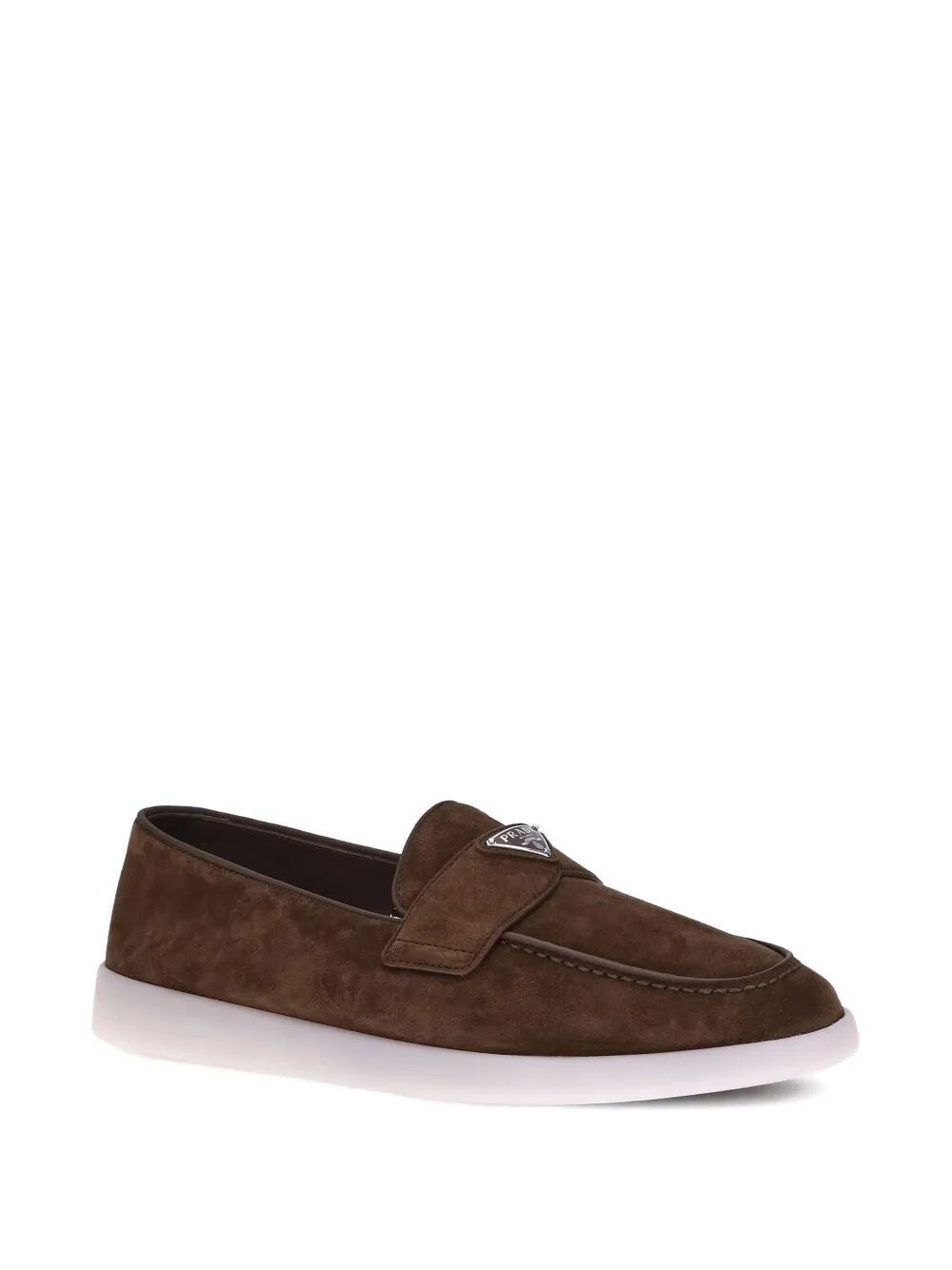 PRADA Classic Suede Loafers for Men