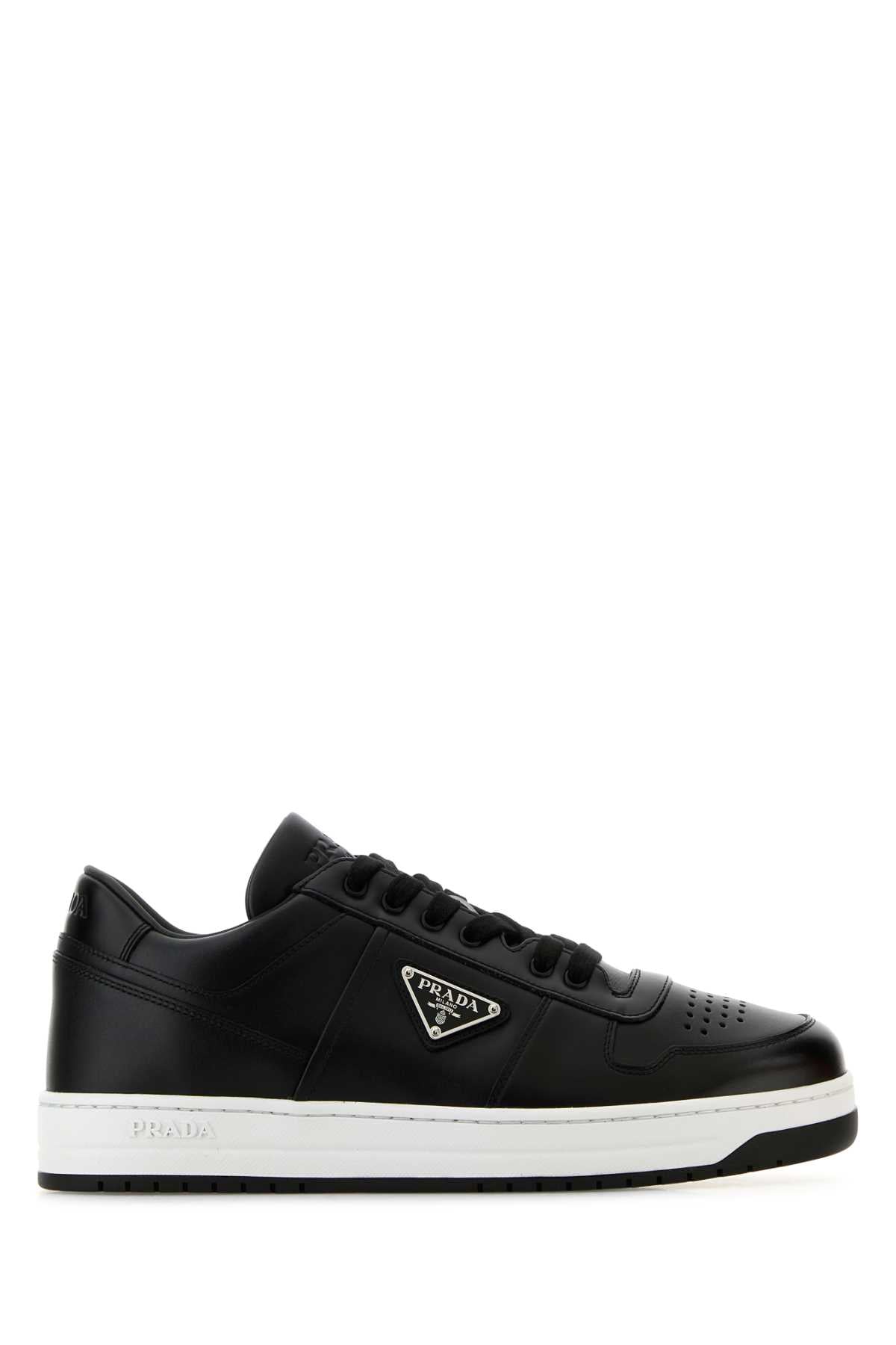 PRADA Leather Downtown Sneakers for Men