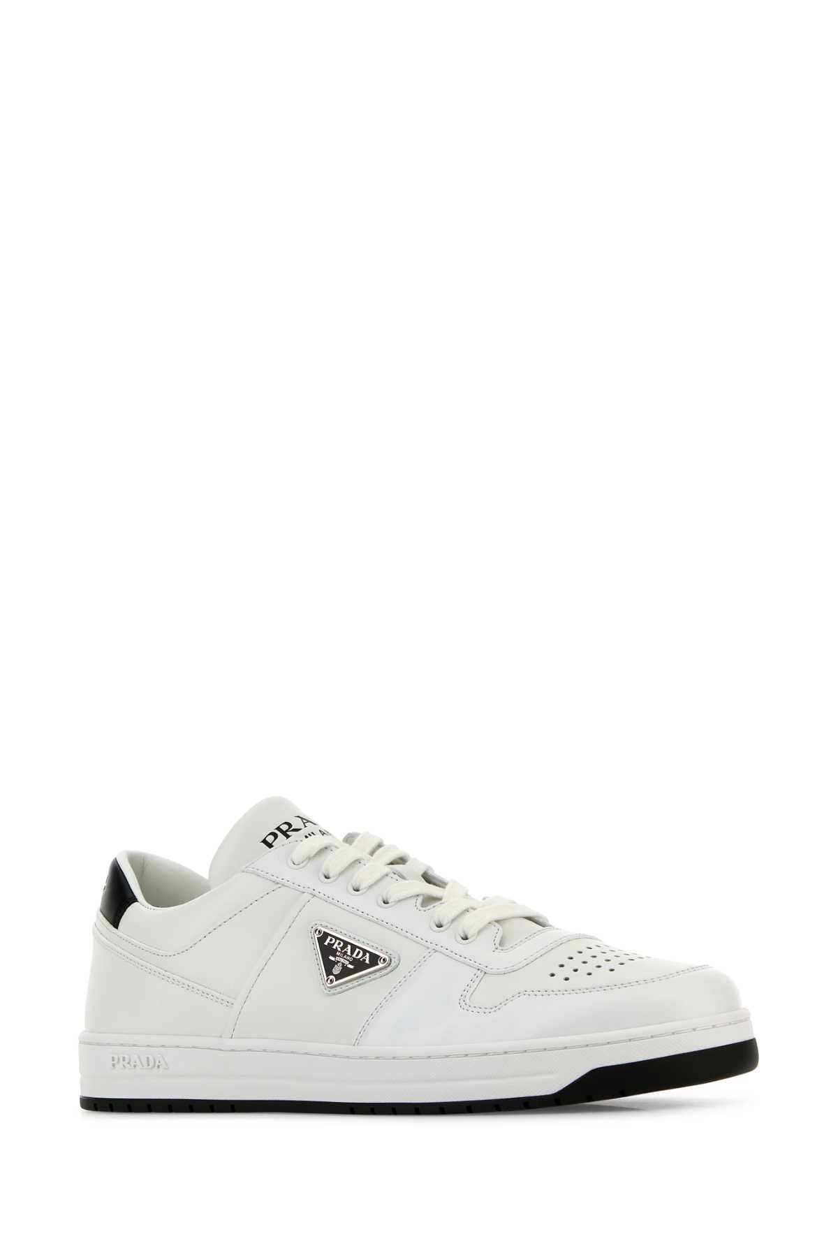 PRADA Leather Downtown Sneakers for Men (FW25)
