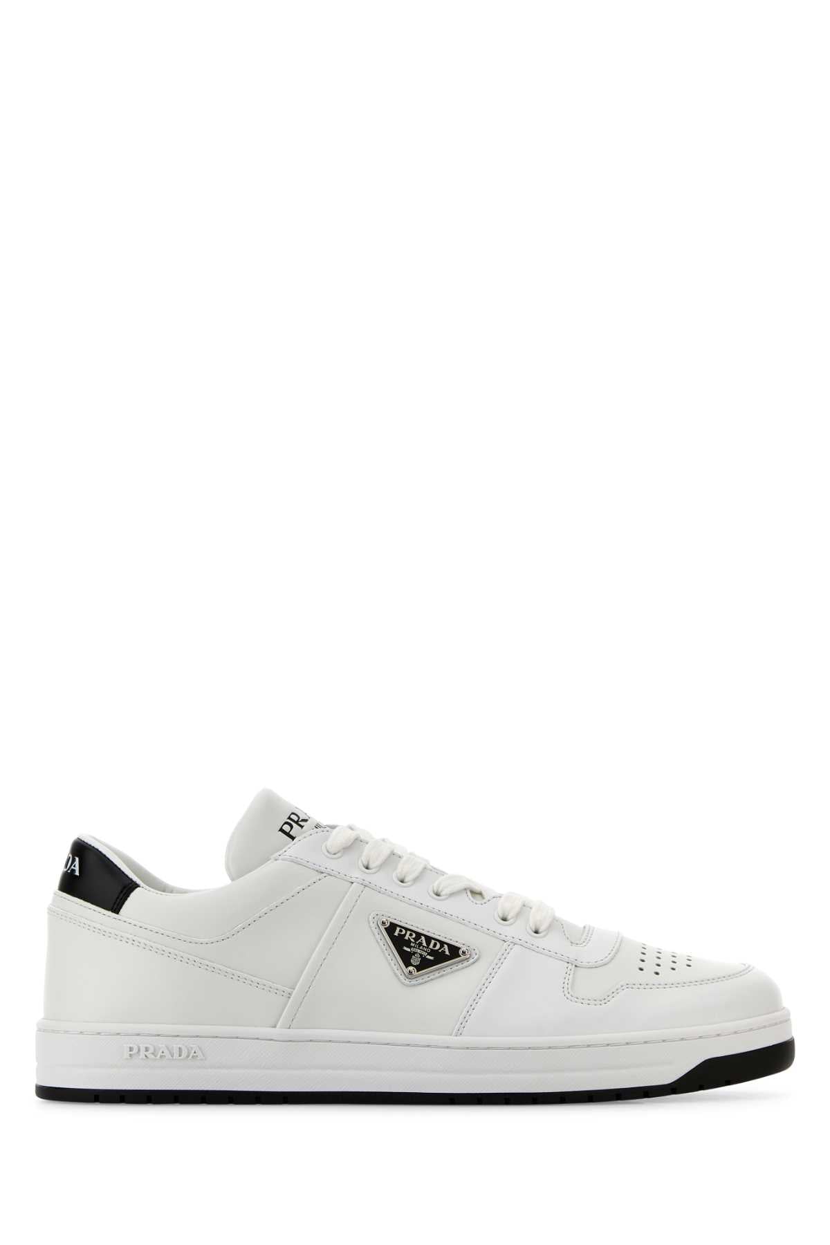 PRADA Leather Downtown Sneakers for Men (FW25)