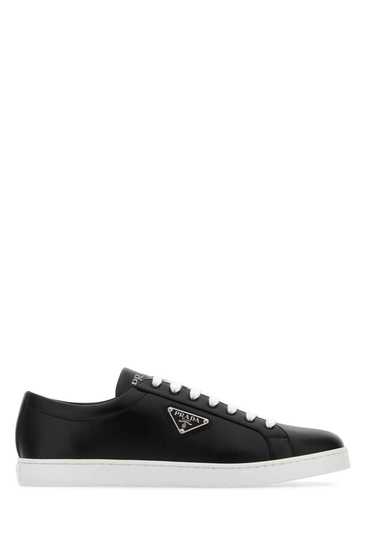 PRADA Men's Premium Leather Sneakers