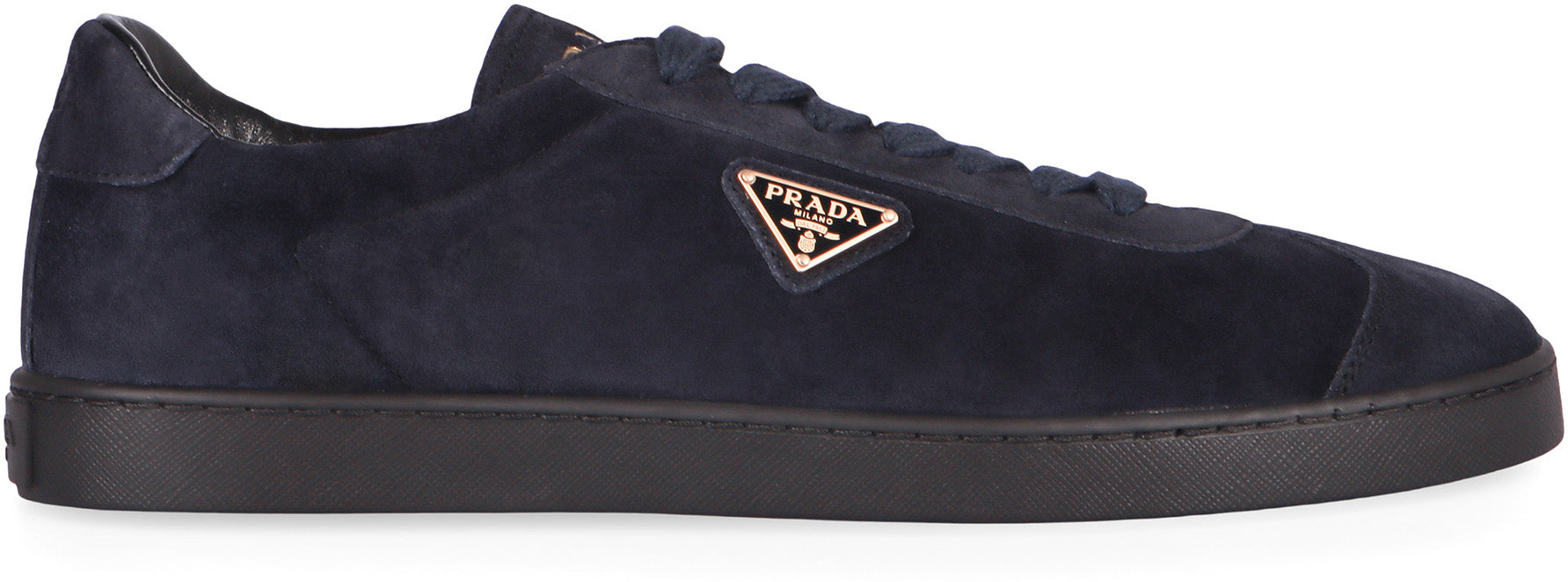 PRADA Suede Low-Top Sneaker for Men