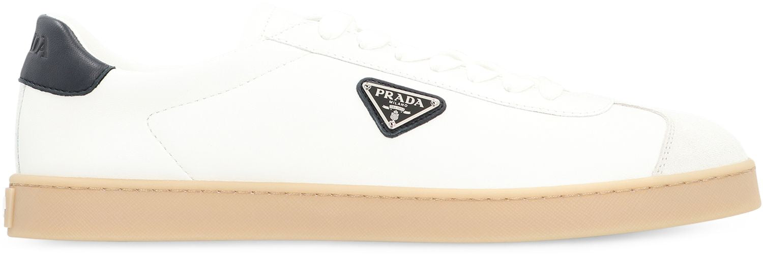 PRADA Premium Nappa Leather Sneakers - SS25