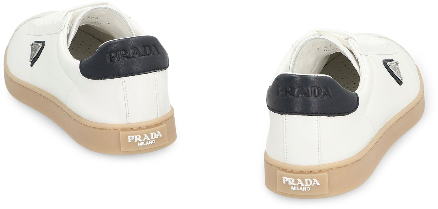 PRADA Premium Nappa Leather Sneakers - SS25
