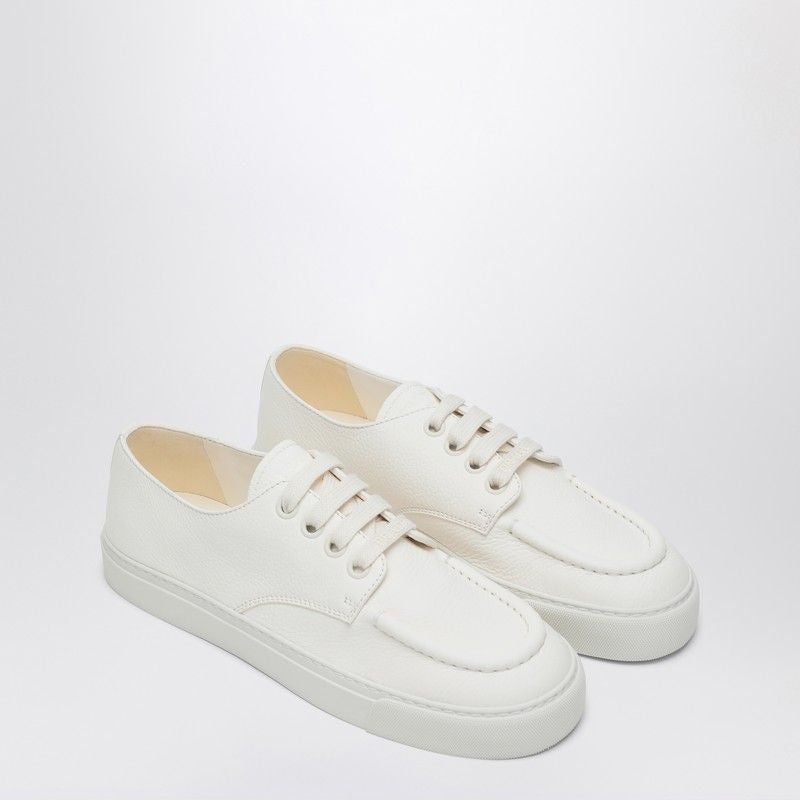 PRADA Men's Hammered Leather Sneakers