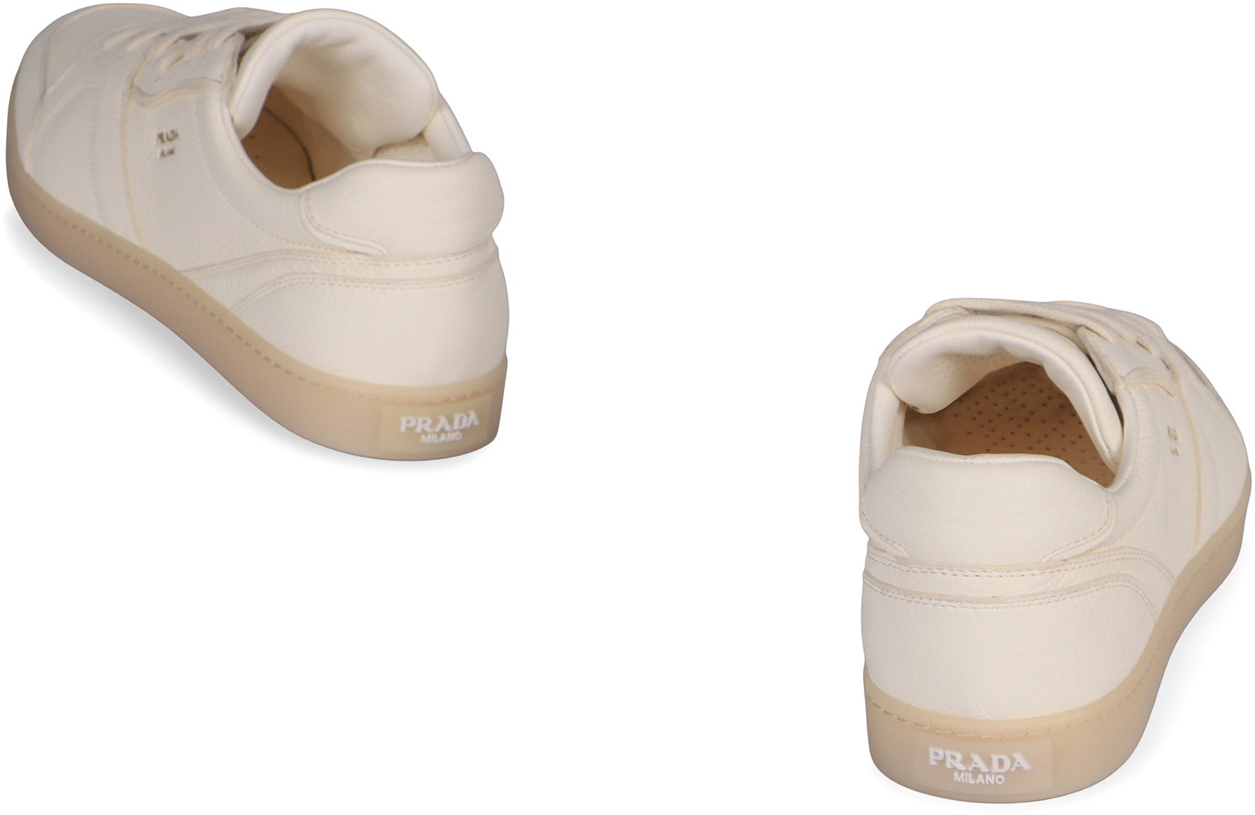 PRADA Men's Low-Top Leather Sneakers