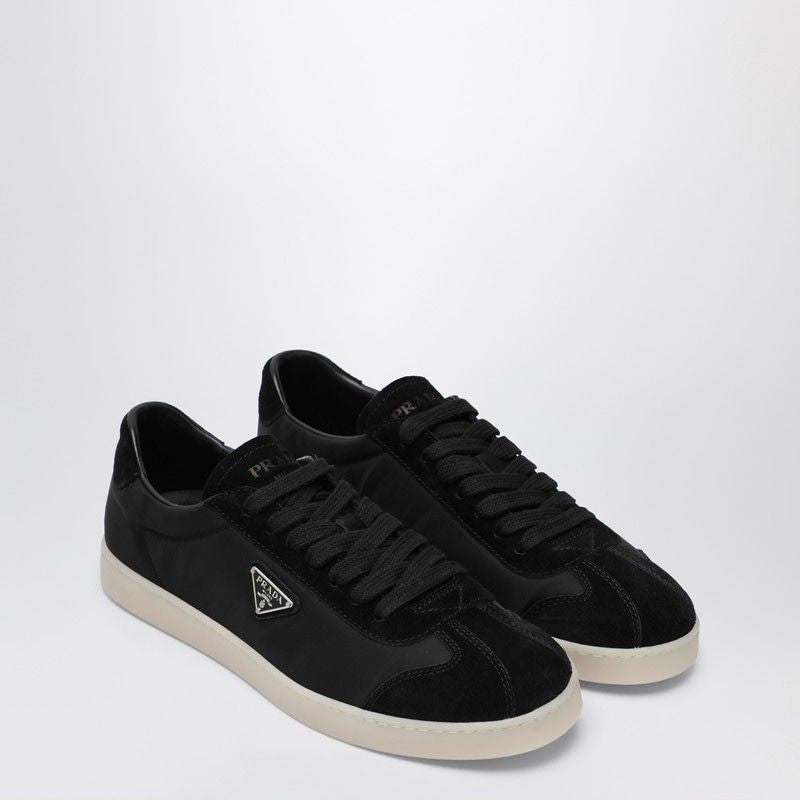 PRADA Stylish Fabric and Suede Sneakers for Men