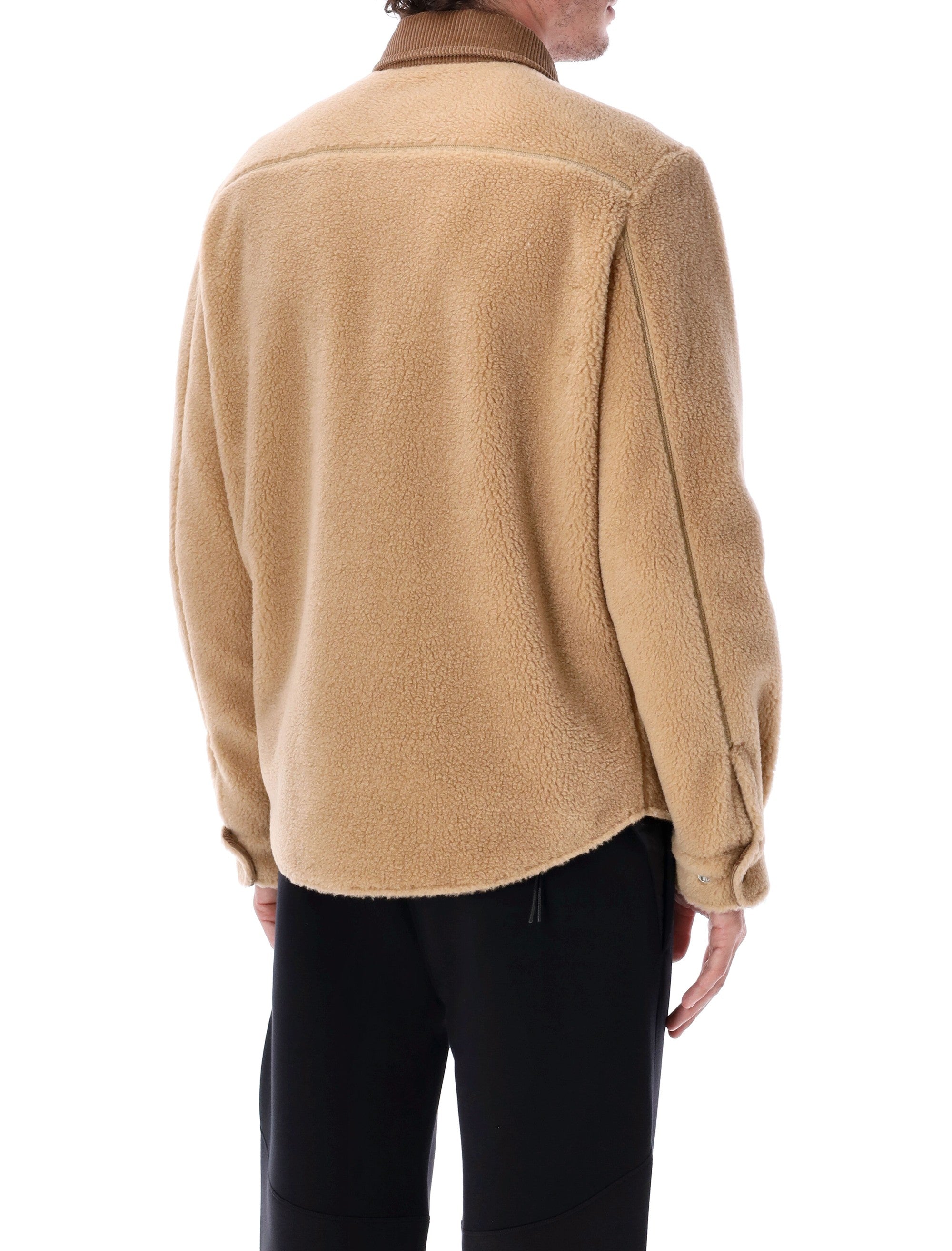 MONCLER Fleece Overshirt - Regular Fit