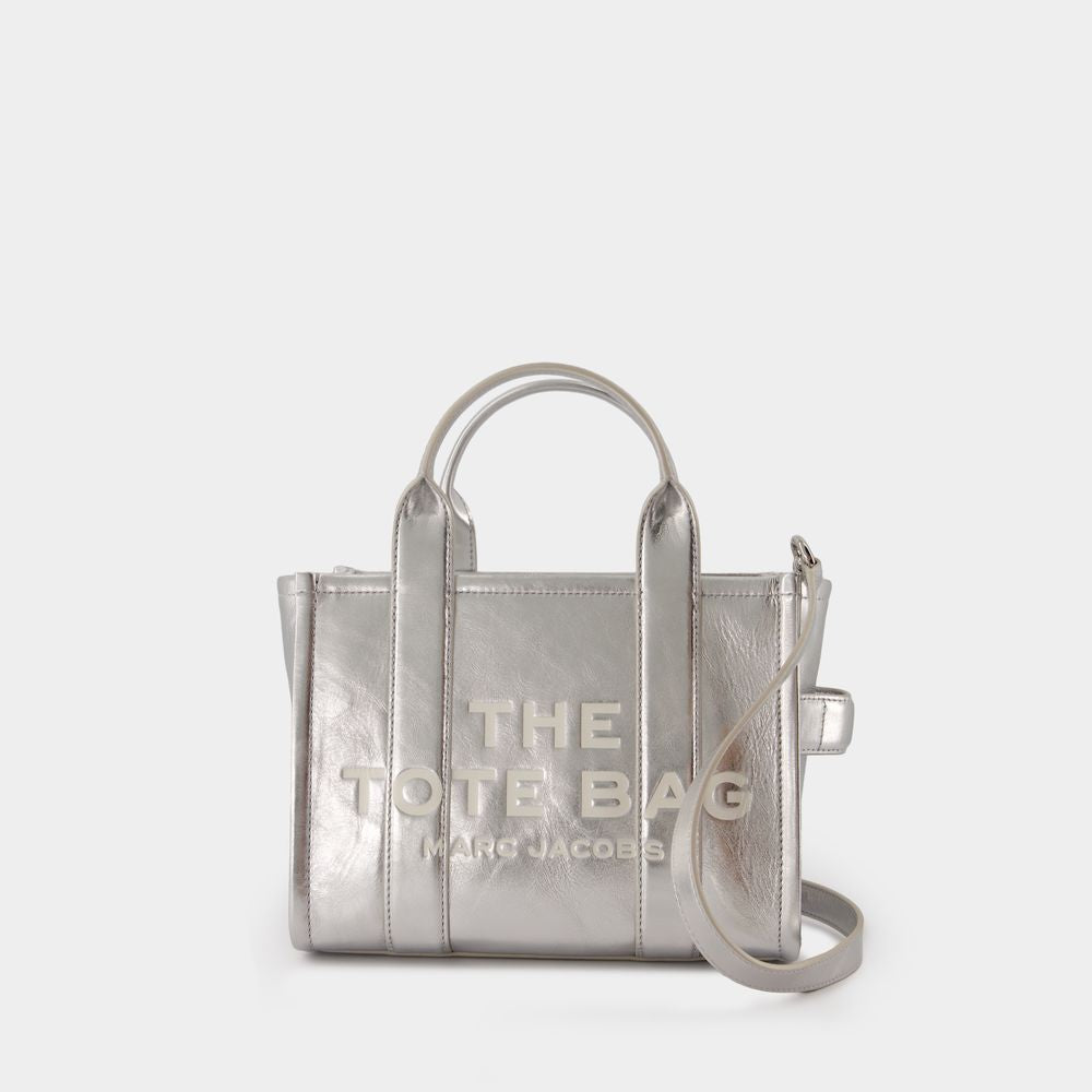 MARC JACOBS Mini Metallic Tote Handbag