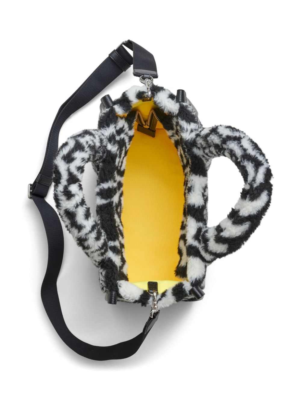 MARC JACOBS Medium Tote Handbag with Hair Logo Design