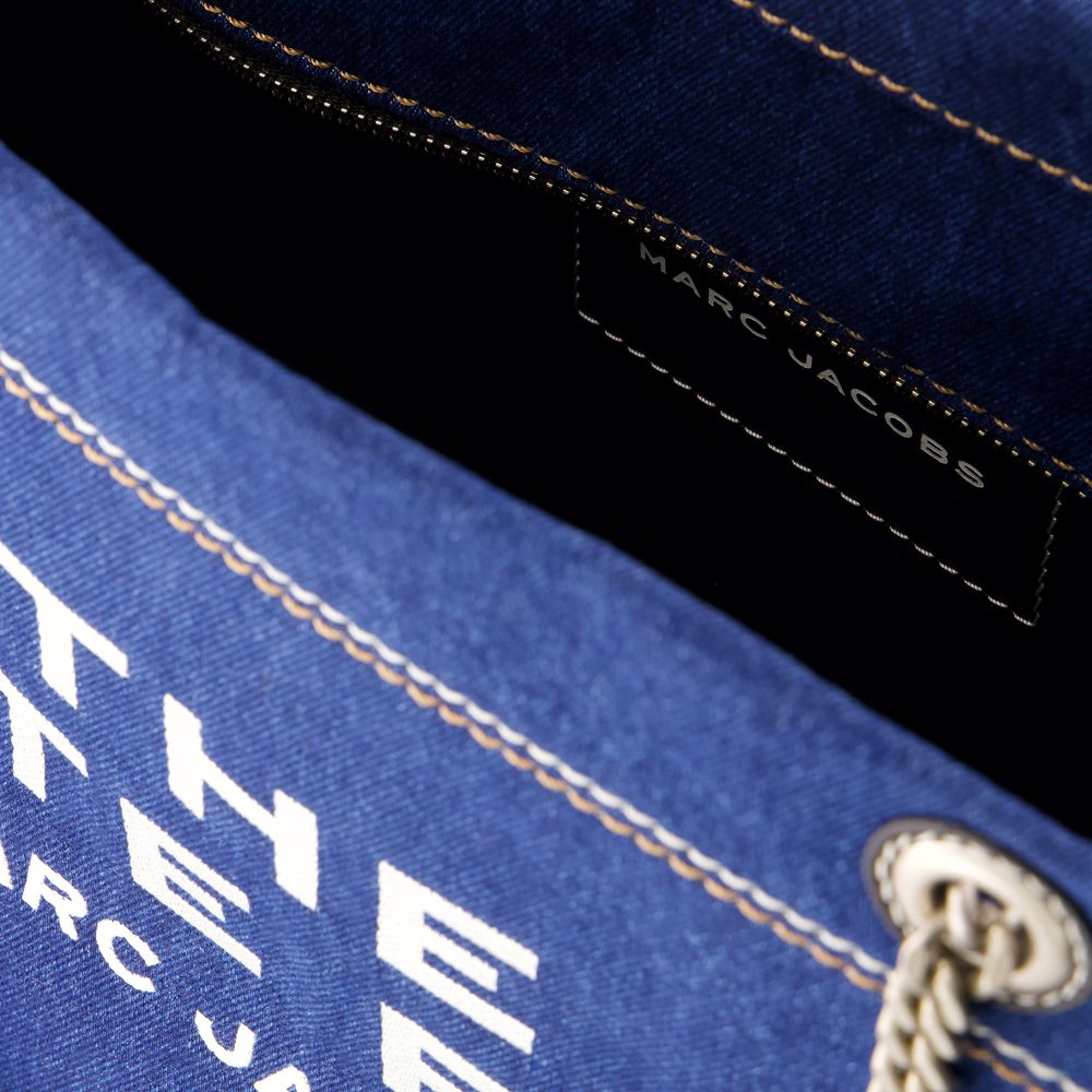 MARC JACOBS Medium Denim Tote Handbag