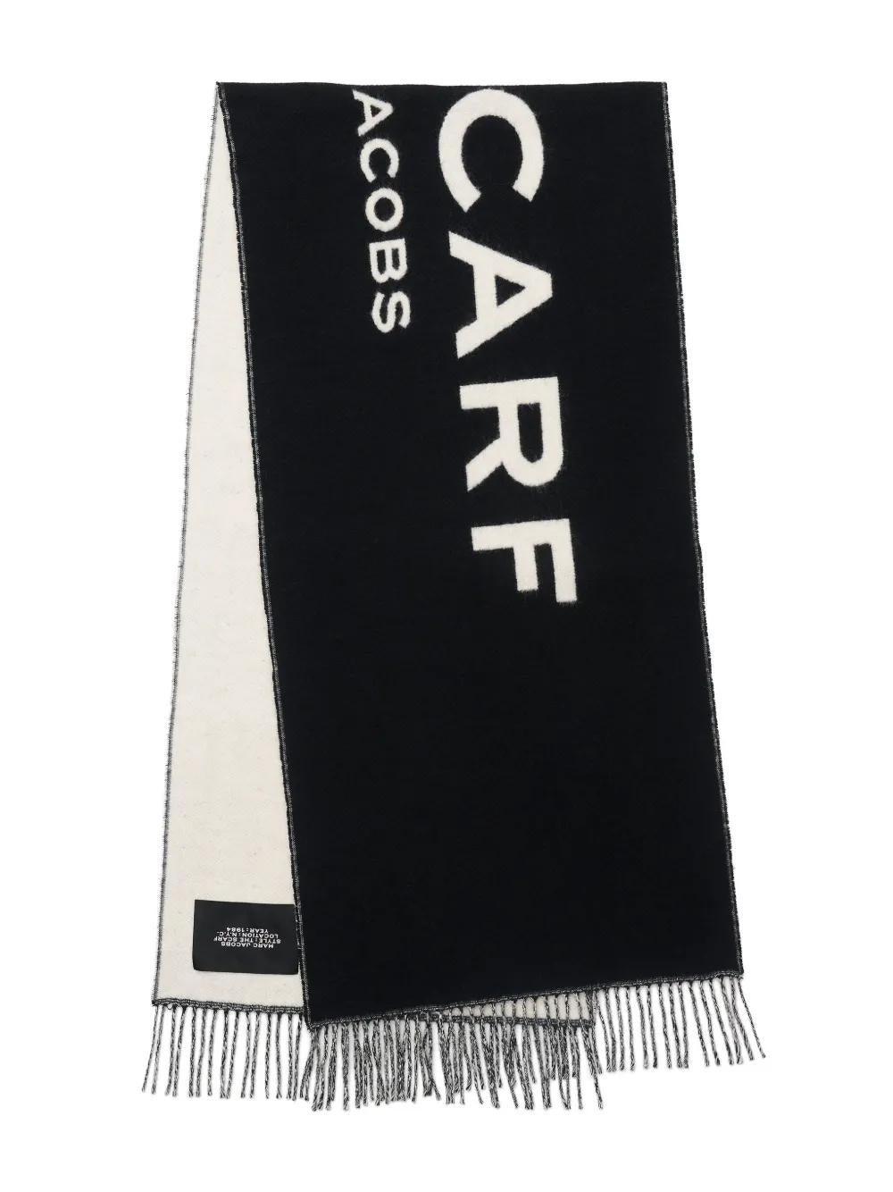 MARC JACOBS Oversized Fringe Scarf - 170 x 30 cm