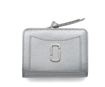 MARC JACOBS Sleek Mini Leather Bi-Fold Wallet