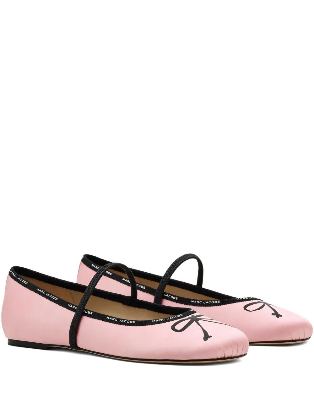 MARC JACOBS Ballet Flats with Bow Detail