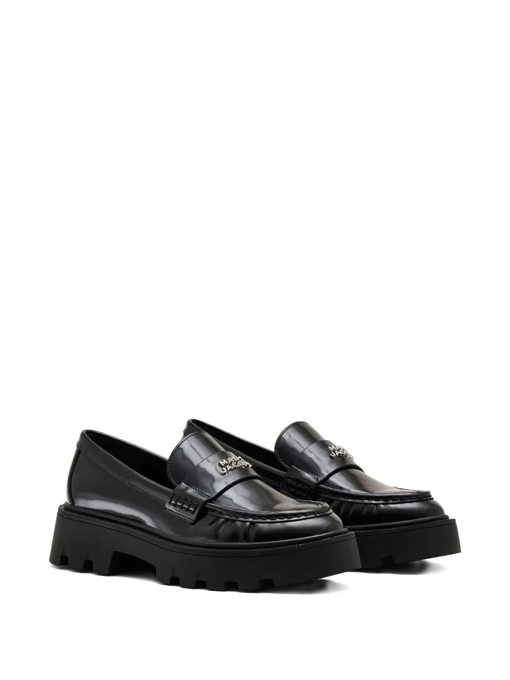 MARC JACOBS Logo Plaque Platform Loafers
