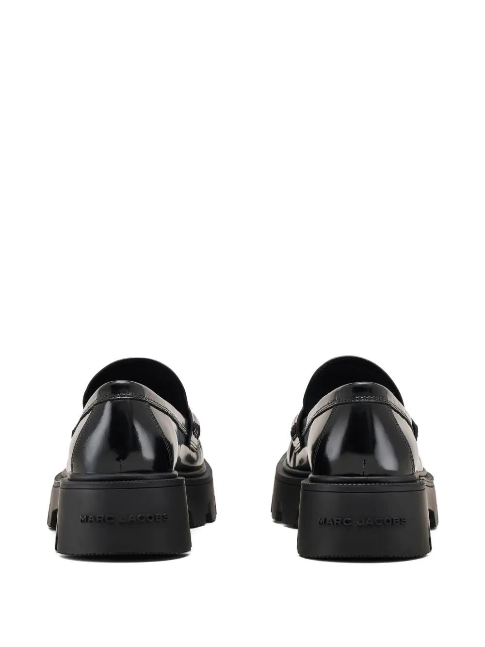 MARC JACOBS Logo Plaque Platform Loafers