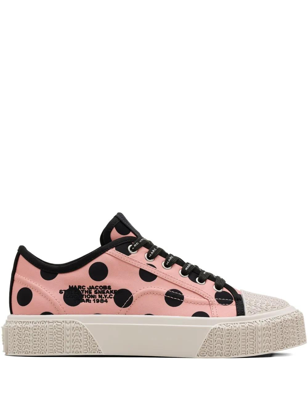 MARC JACOBS Polka Dot Platform Trainers for Women