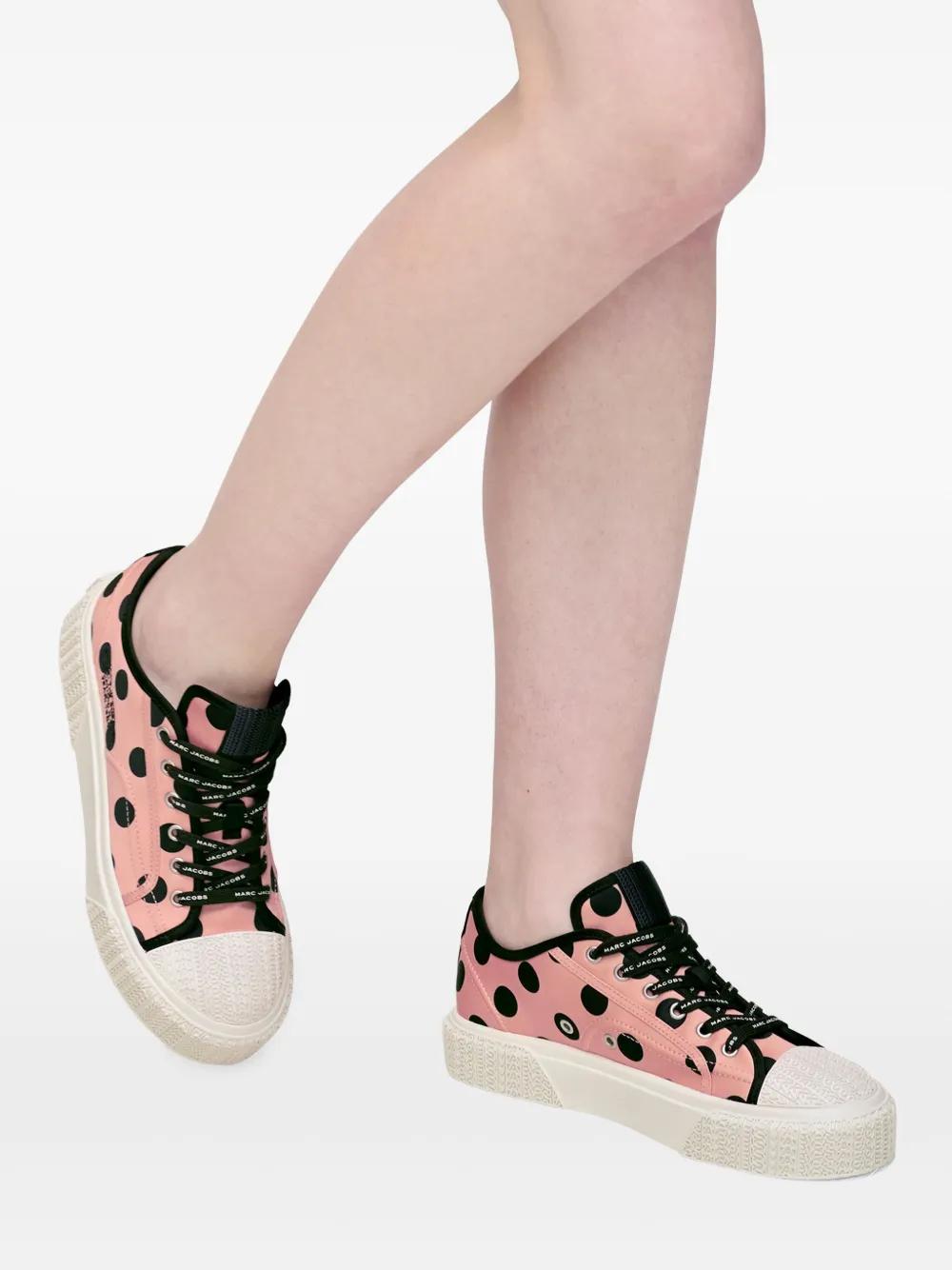 MARC JACOBS Polka Dot Platform Trainers for Women