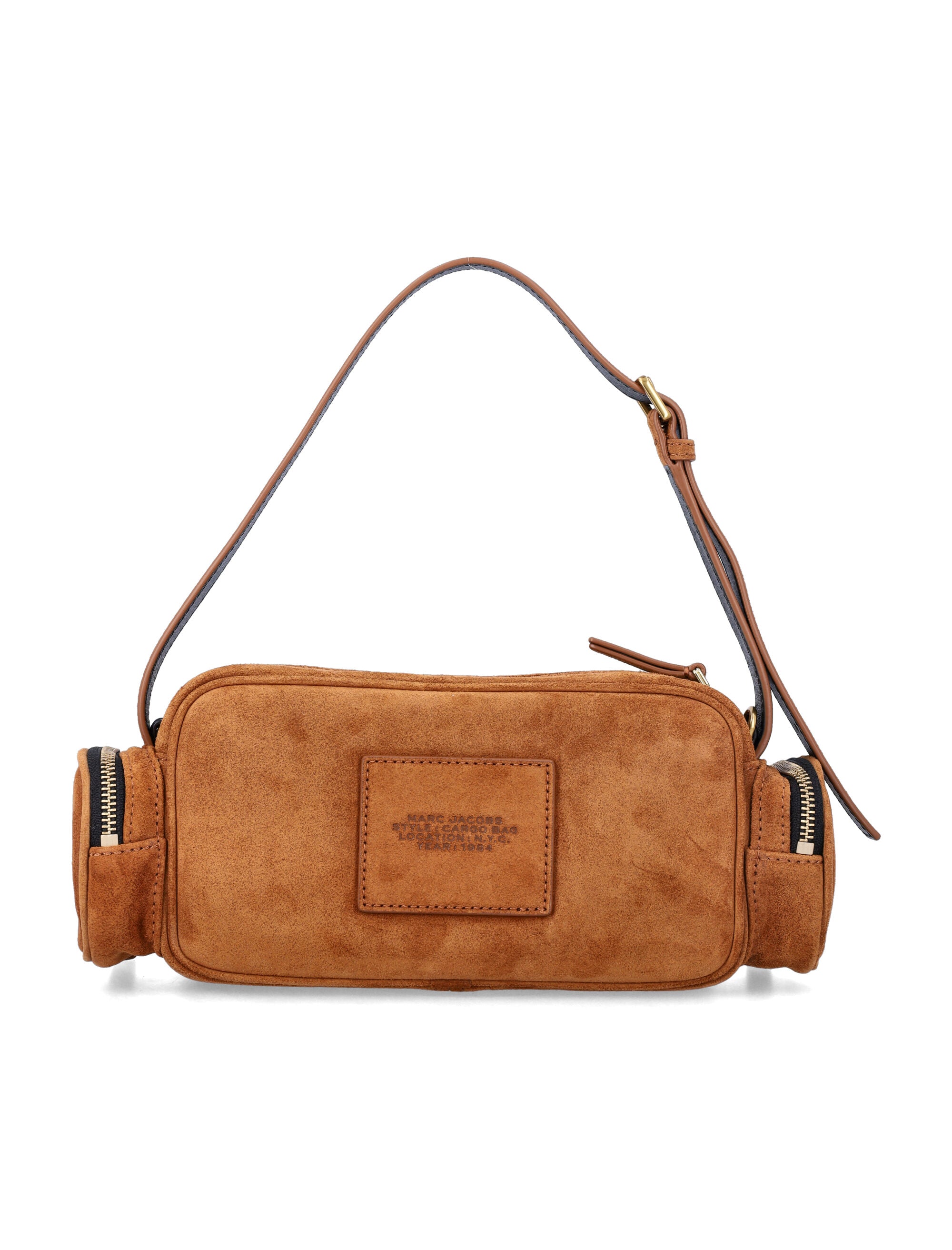 MARC JACOBS Mini Cargo Suede Shoulder Handbag