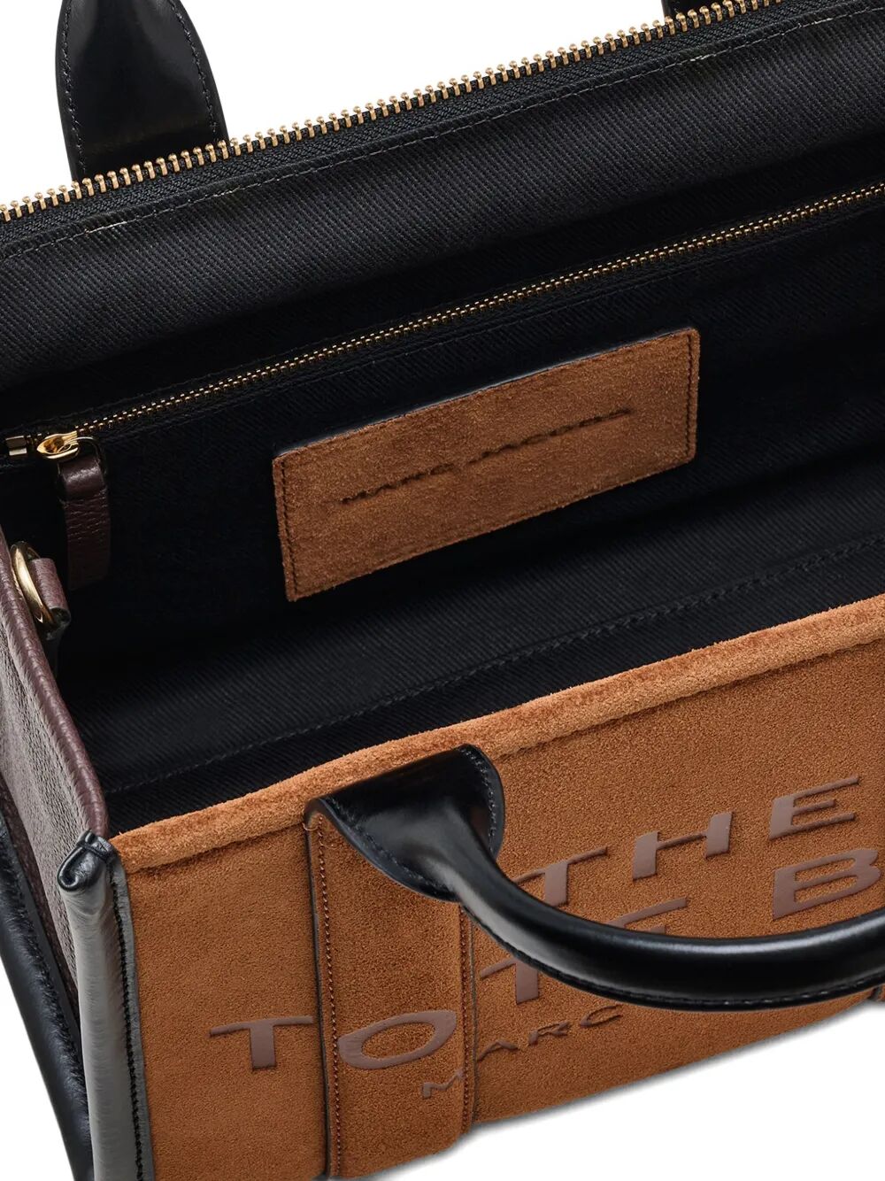 MARC JACOBS Mini Suede Small Tote Handbag