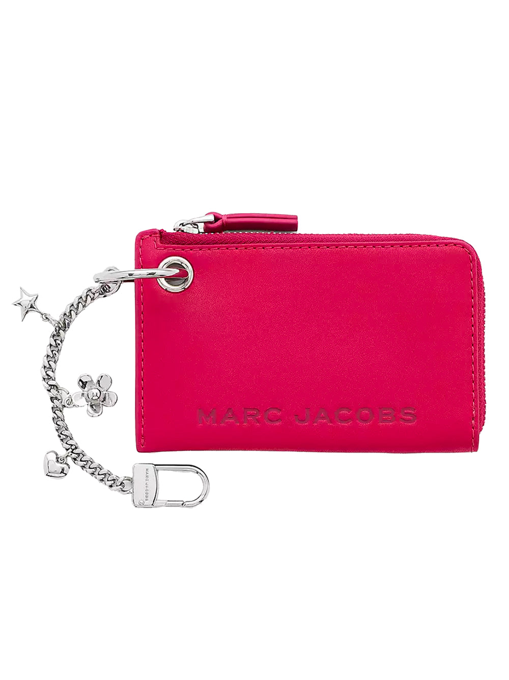 MARC JACOBS Mini Top Zip Charm Wallet