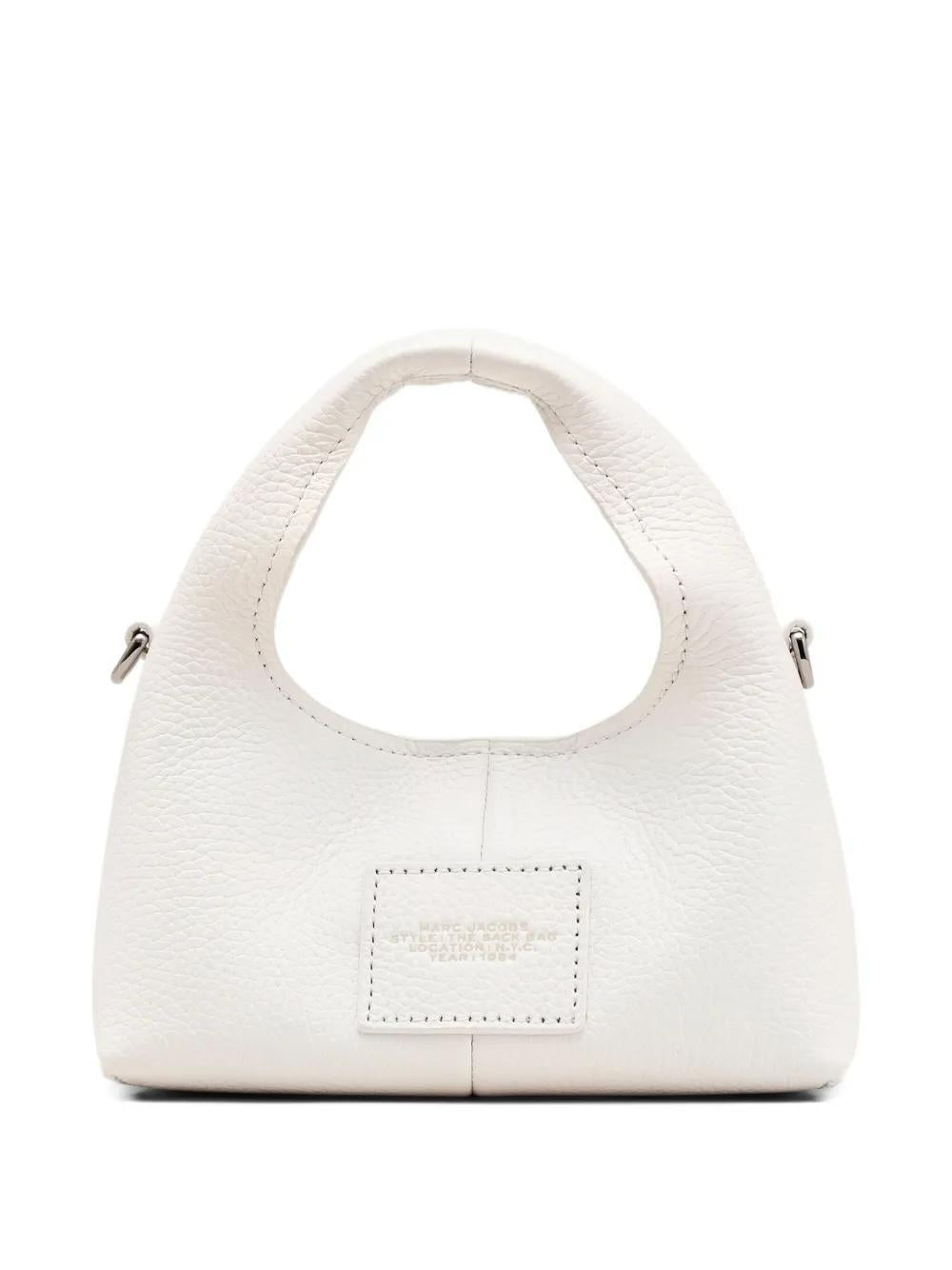 MARC JACOBS Mini Tote Handbag with Top Handle and Removable Strap