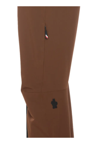 MONCLER GRENOBLE Tailored Men's Waterproof Pants with Adjustable Straps