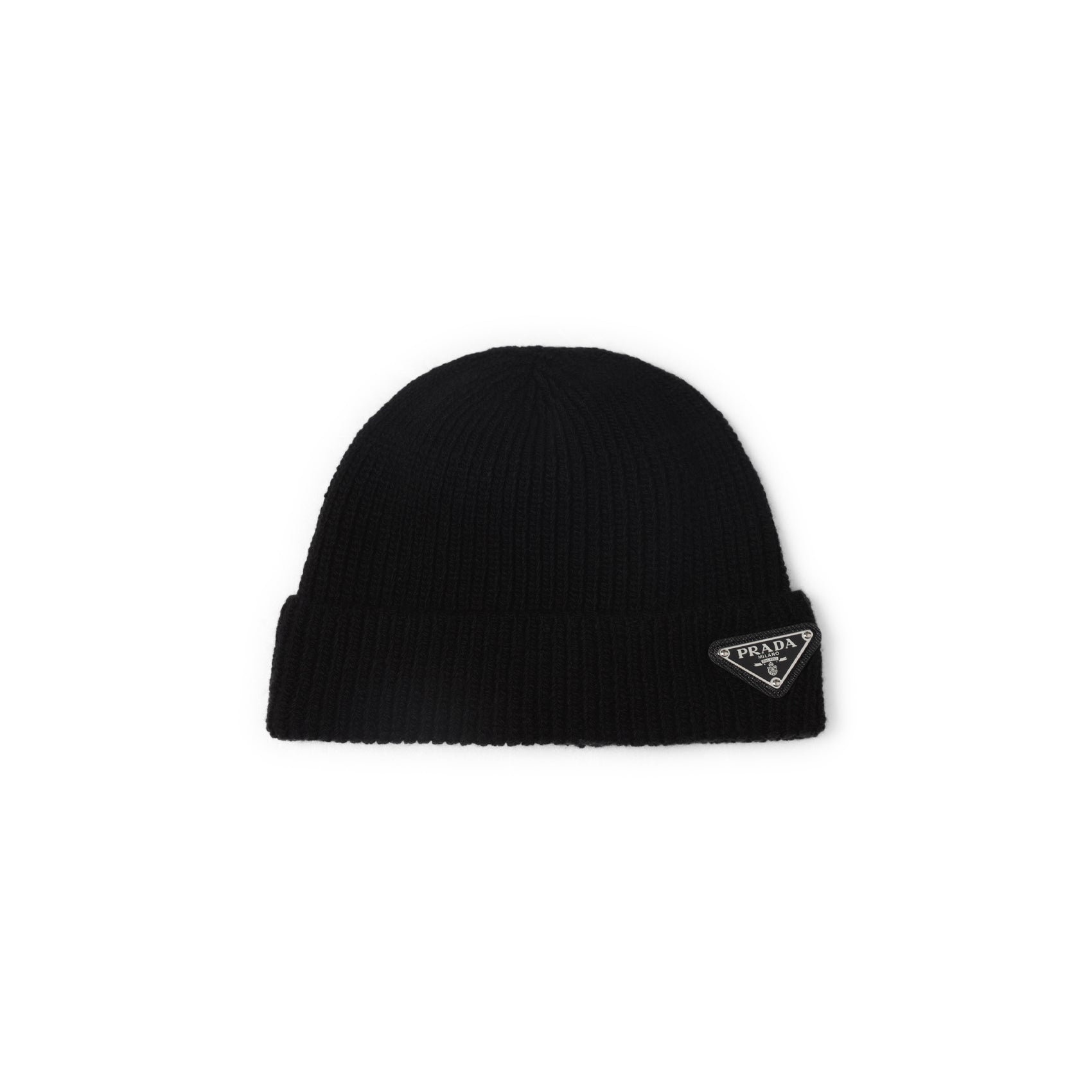 PRADA Ribbed Knit Beanie