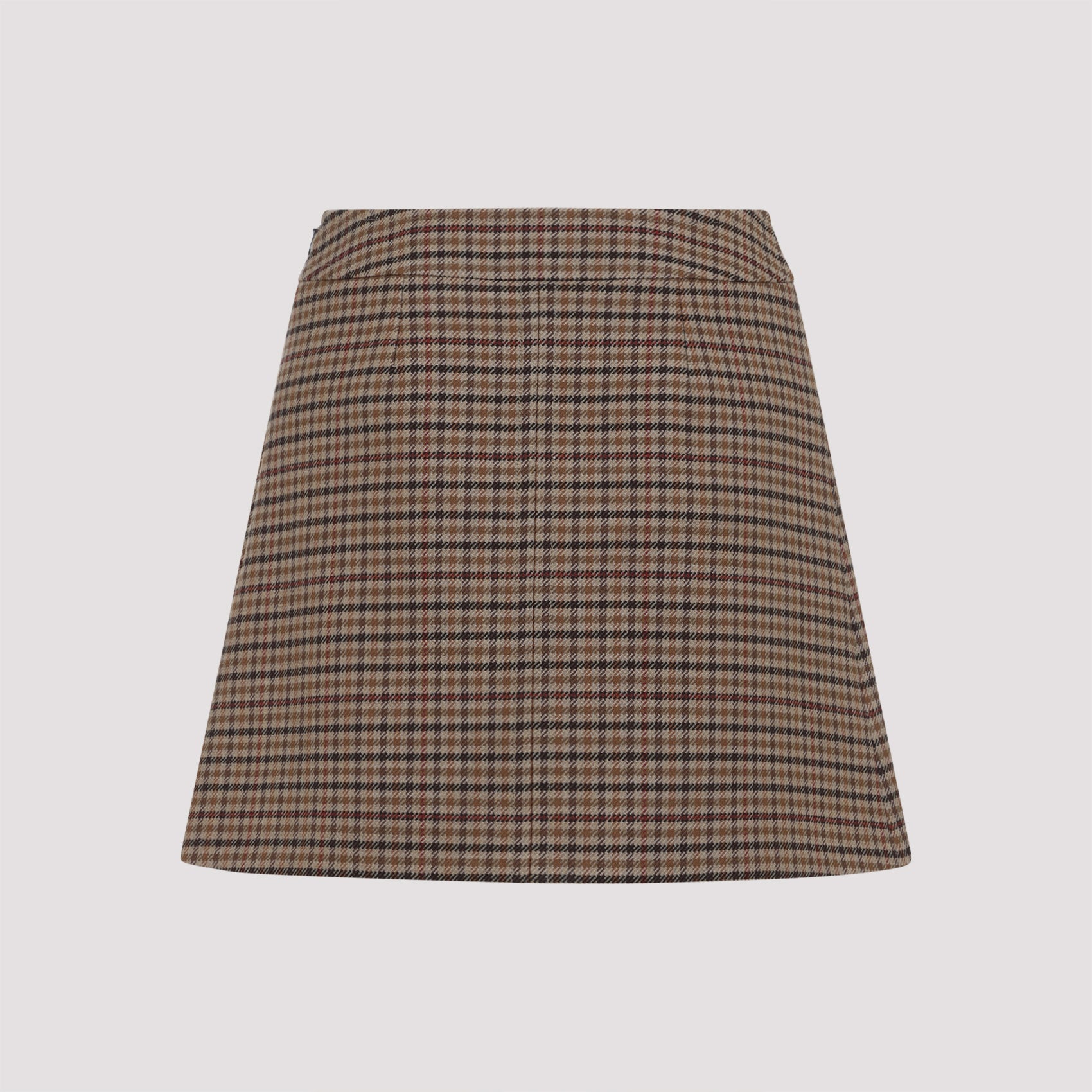 CELINE Women's Wool Mini Skirt for SS25