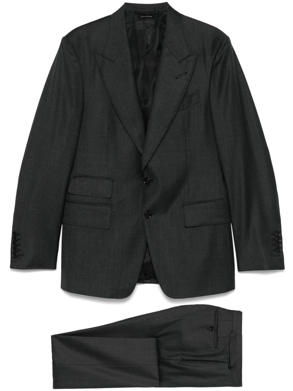 TOM FORD Single-Breasted Wool Suit for Men - SS25 Collection