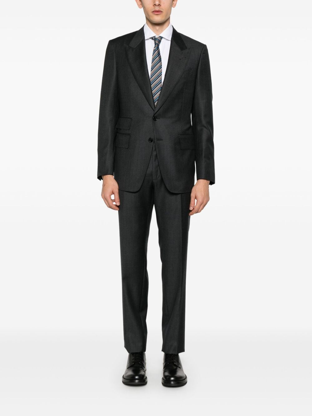 TOM FORD Single-Breasted Wool Suit for Men - SS25 Collection