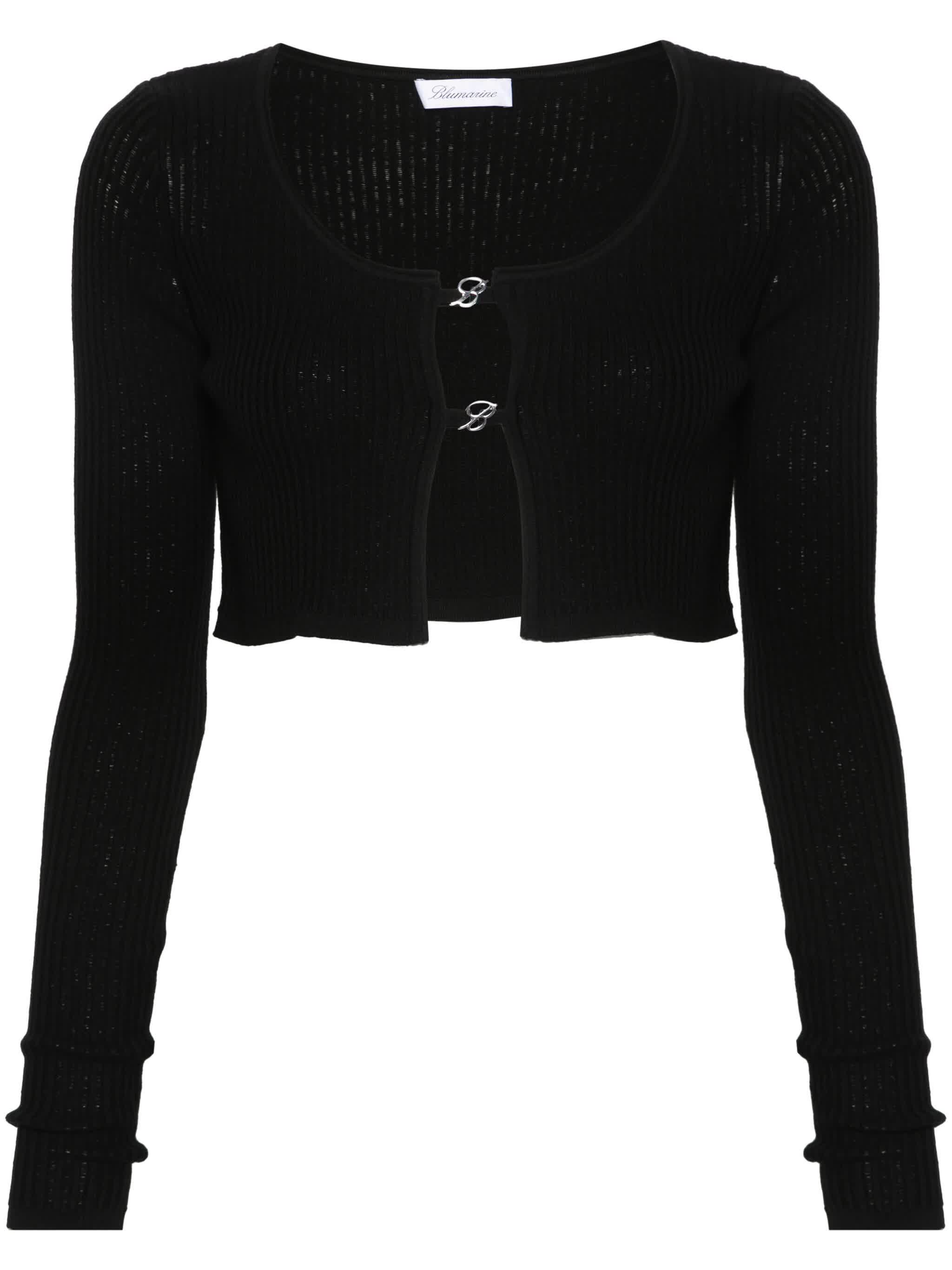 BLUMARINE Women's Mini Cardigan Sweater
