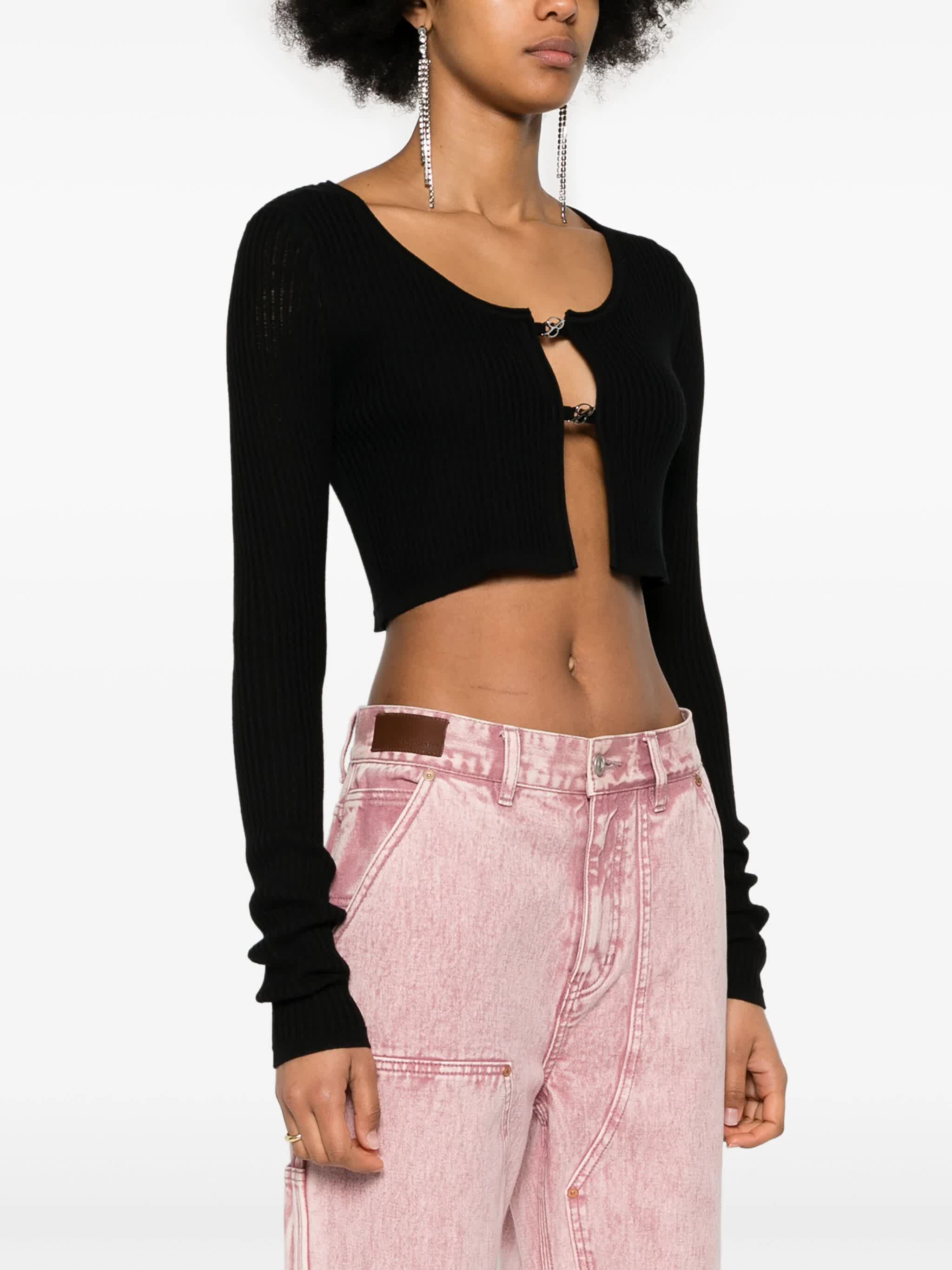 BLUMARINE Women's Mini Cardigan Sweater