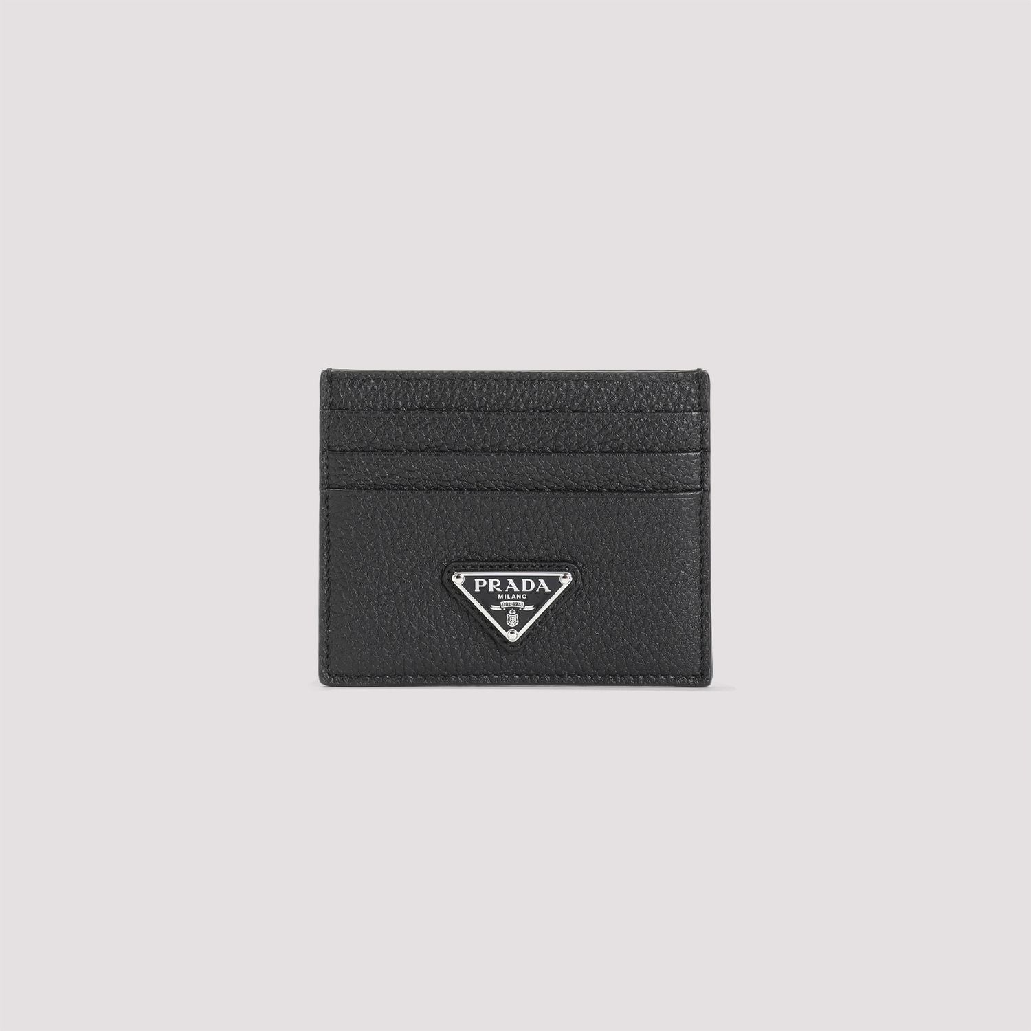 PRADA Mini Leather Card Holder