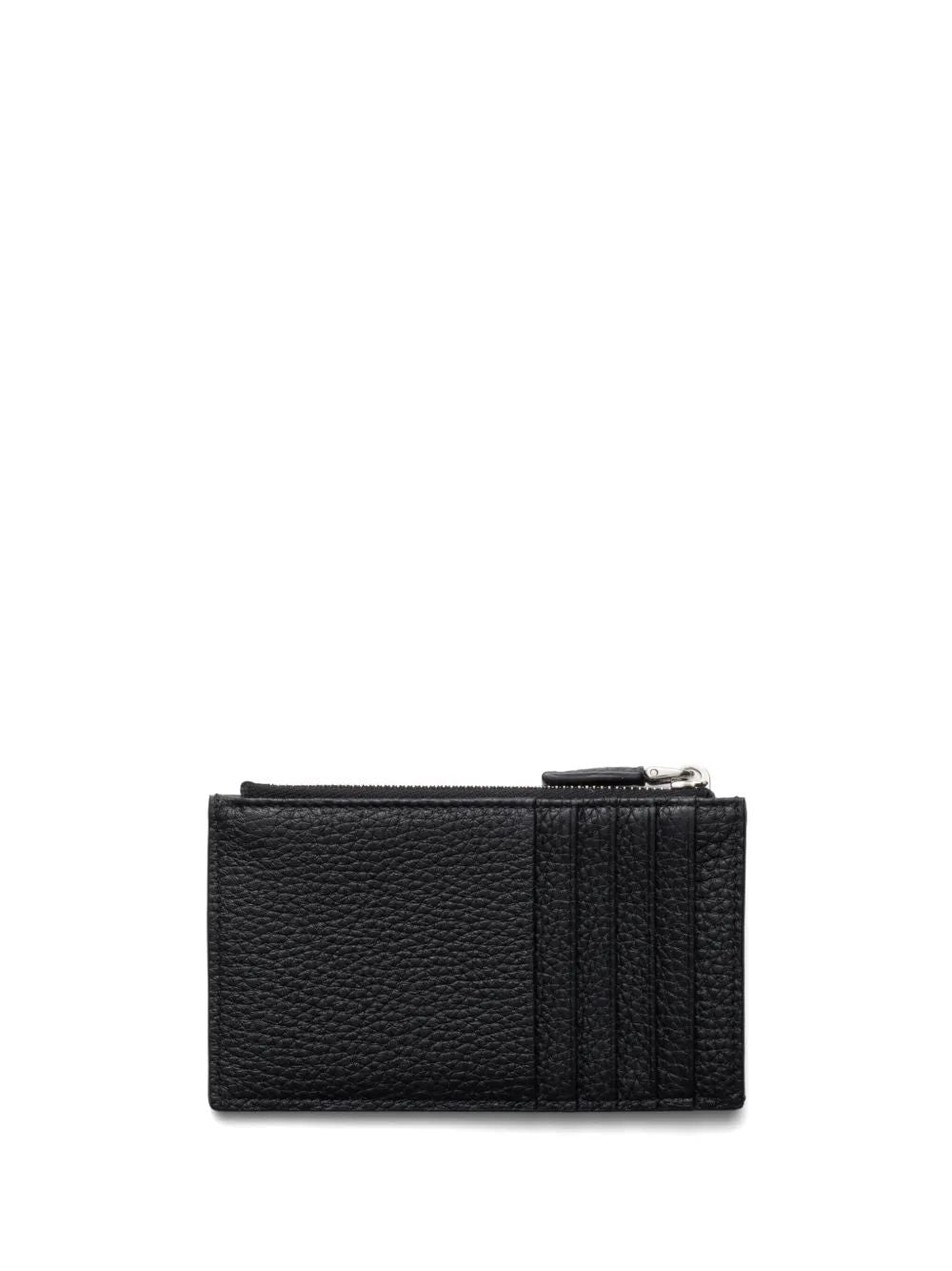 PRADA Mini Leather Card Holder for Men