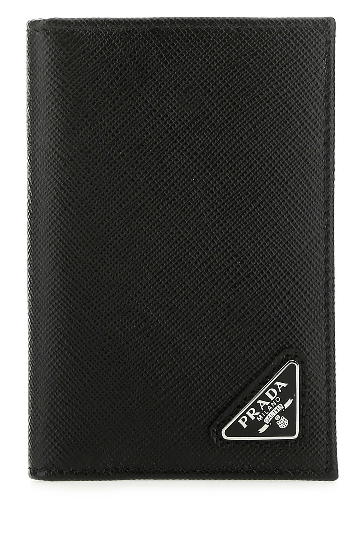 PRADA Mini Vertical Wallet in Saffiano Leather
