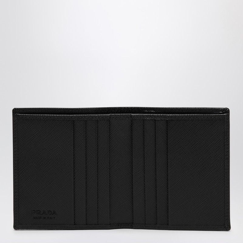 PRADA Mini Wallet in Nylon and Saffiano Leather