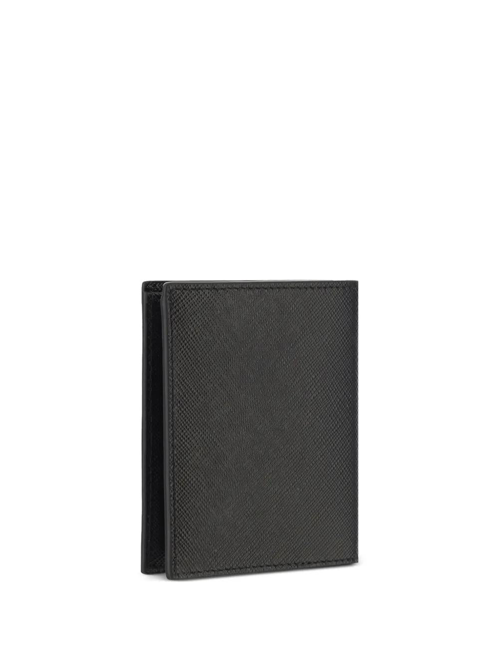 PRADA Saffiano Leather Billfold Wallet - Compact Design