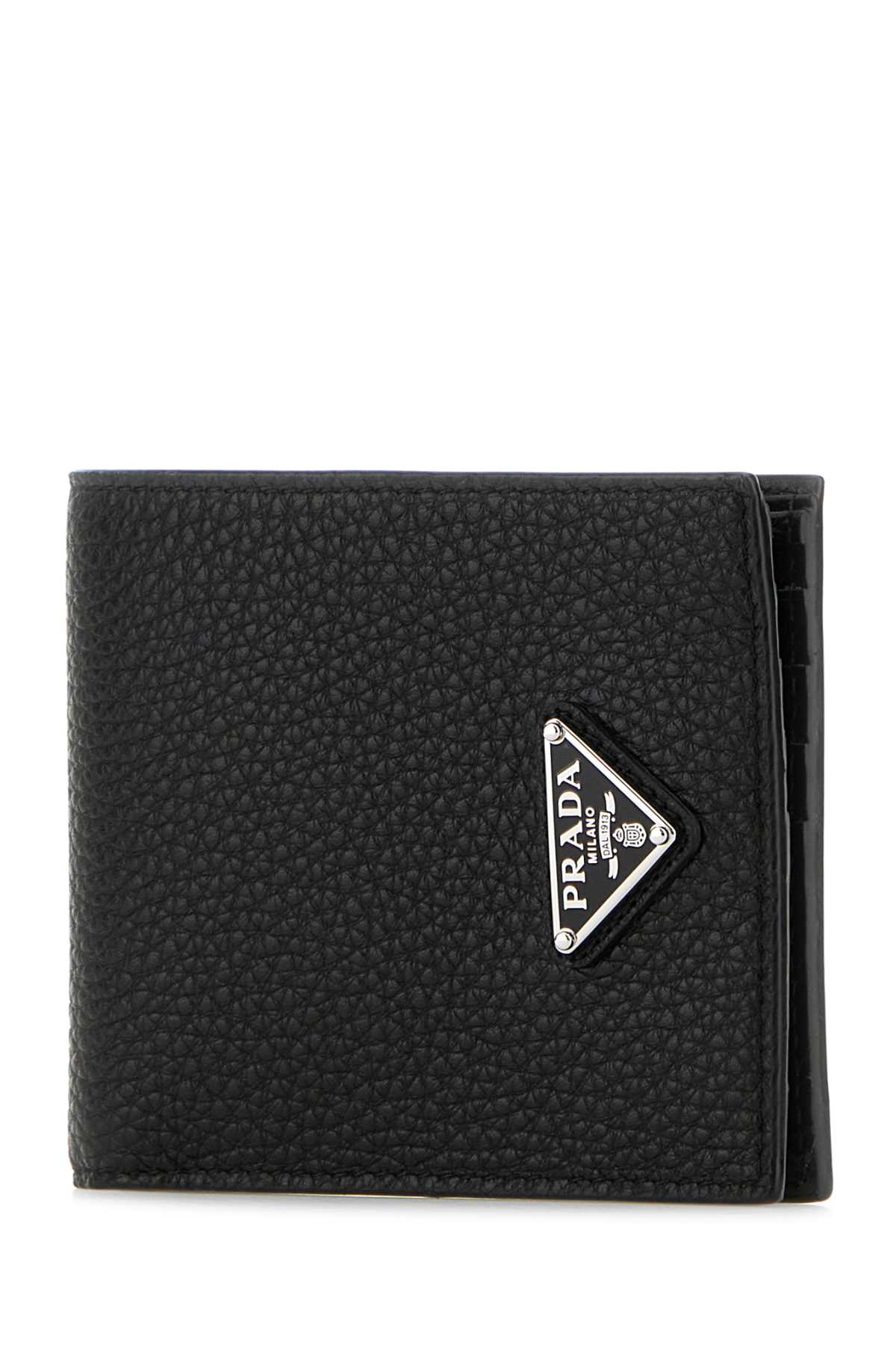 PRADA Men's Mini Leather Wallet