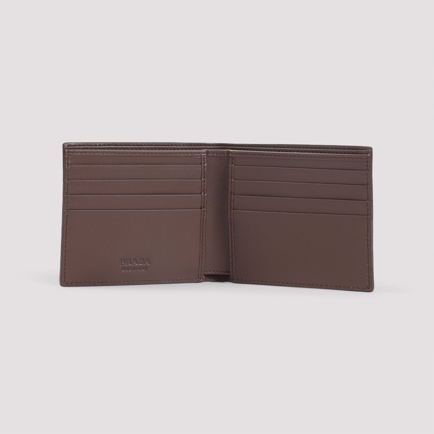 PRADA Leather Billfold Wallet - Mini Size