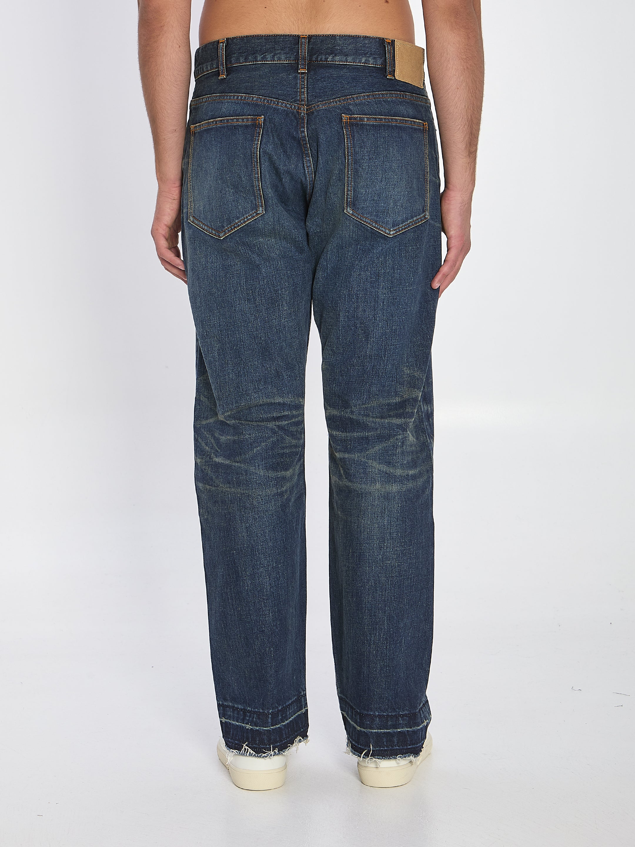 CELINE Relaxed Fit Low-Rise Jeans - Size 32