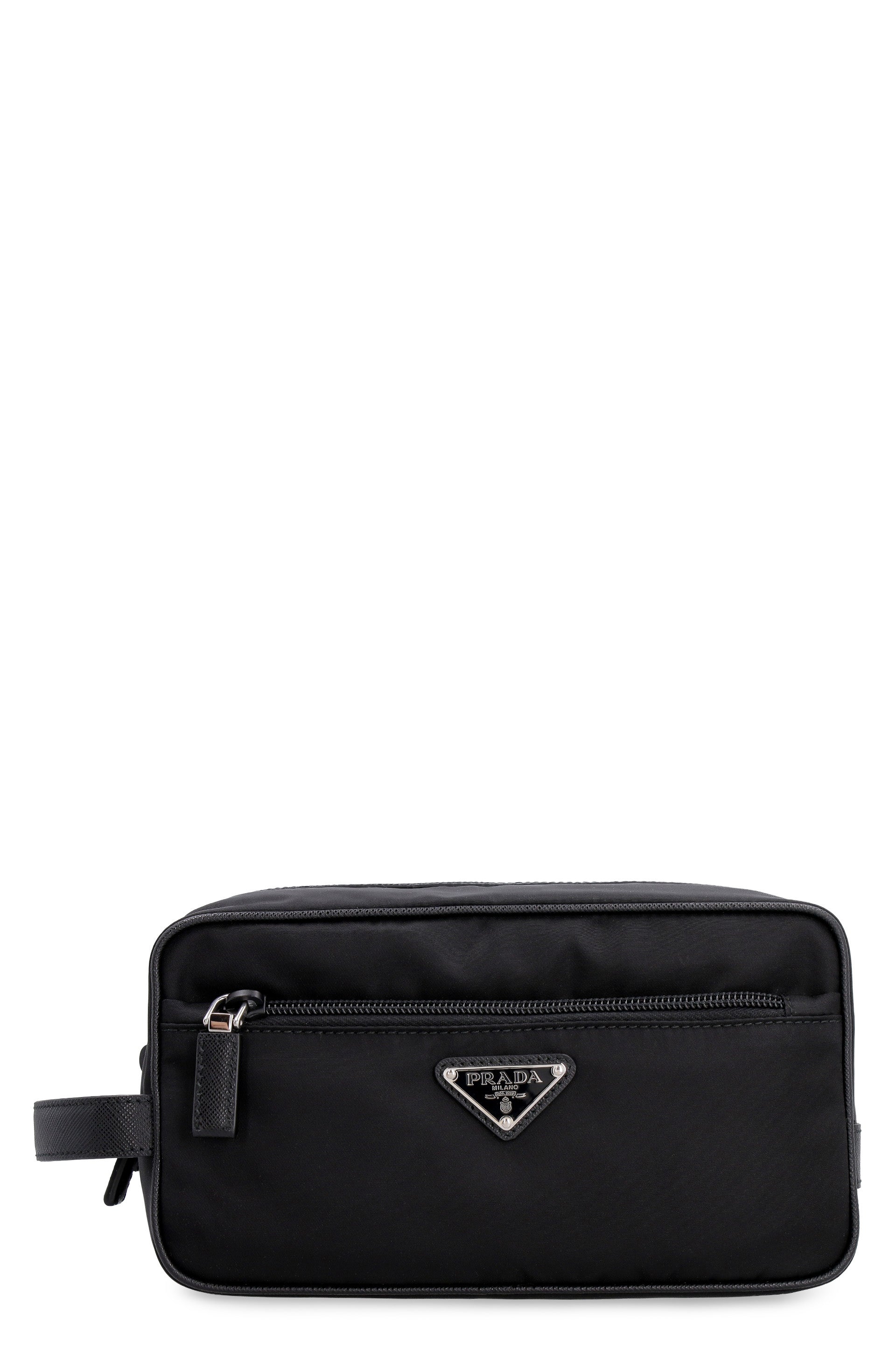 PRADA Re-Nylon and Leather Pouch Handbag