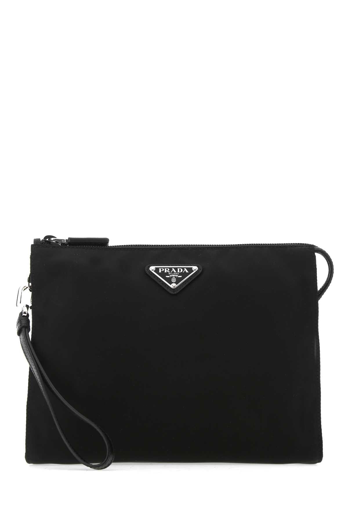 PRADA Mini Re-Nylon Clutch for Men
