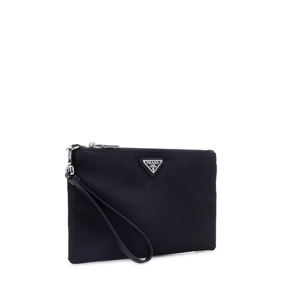 PRADA Mini Re-Nylon Envelope Clutch