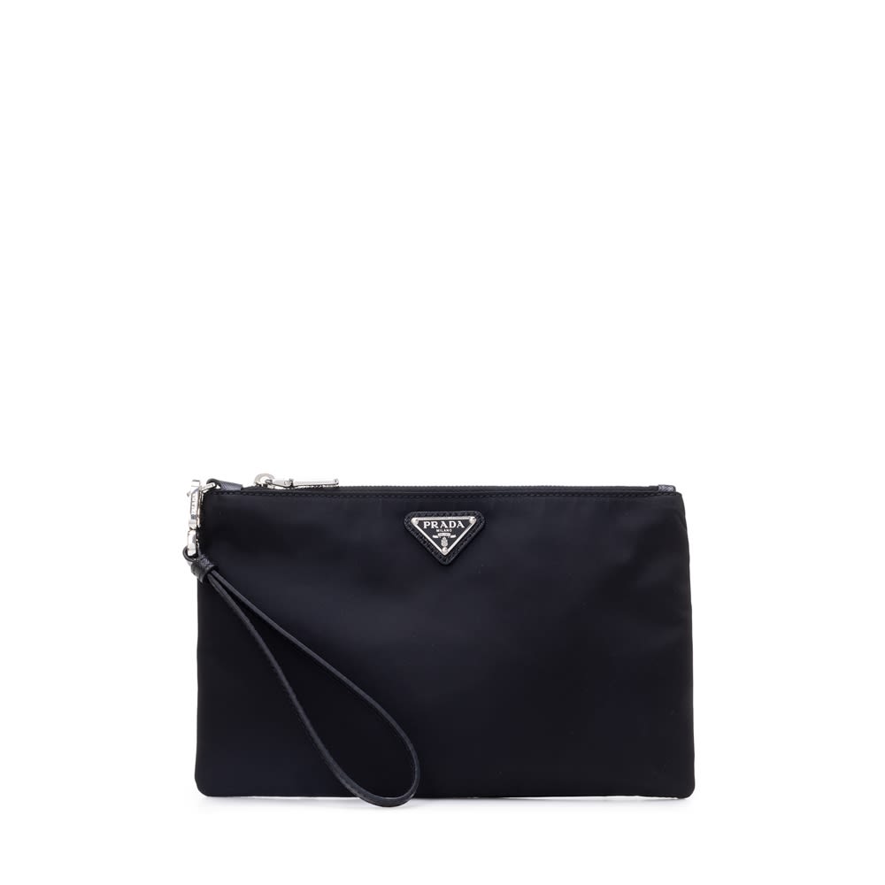 PRADA Mini Re-Nylon Envelope Clutch