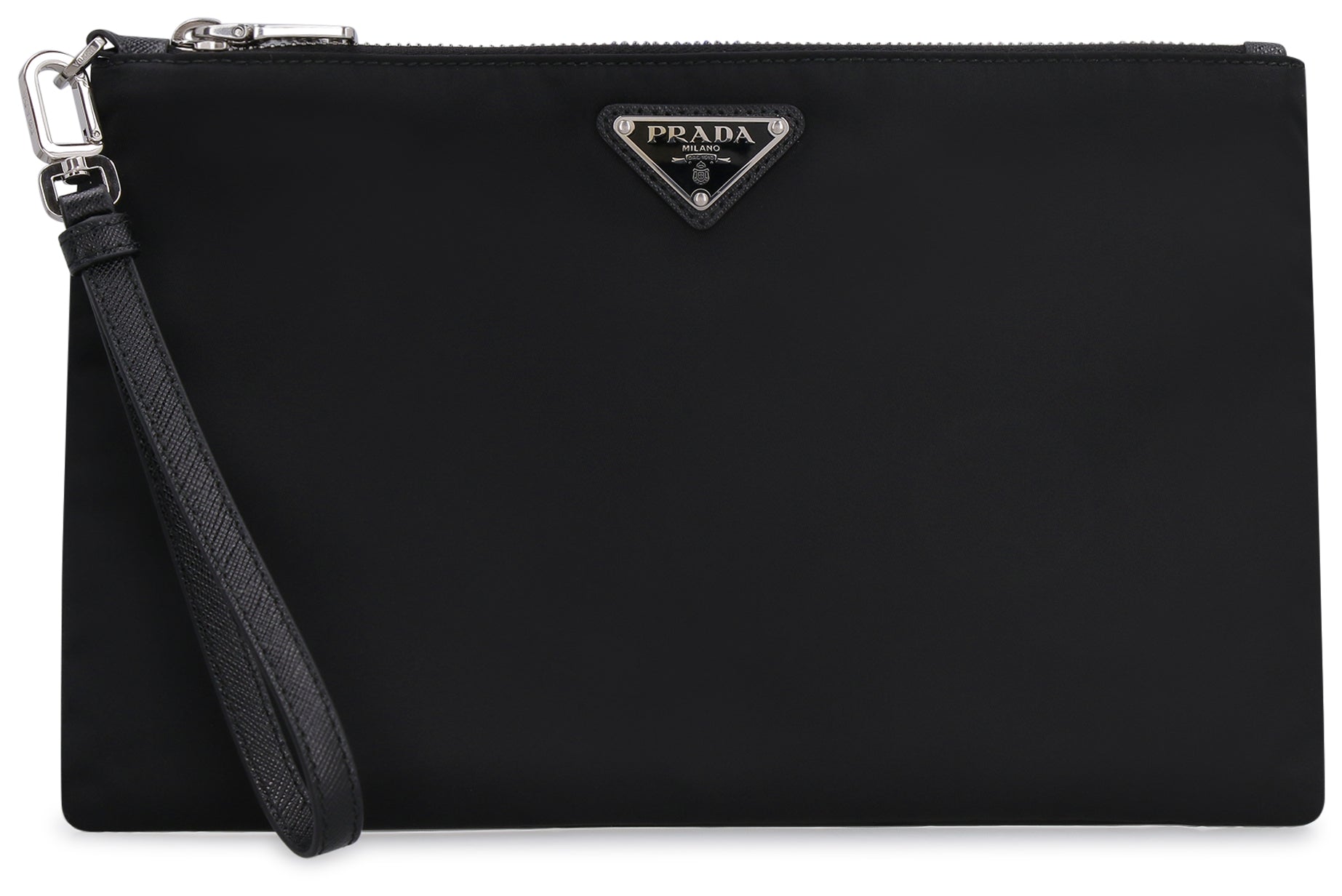 PRADA Re-Nylon and Saffiano Pouch Handbag