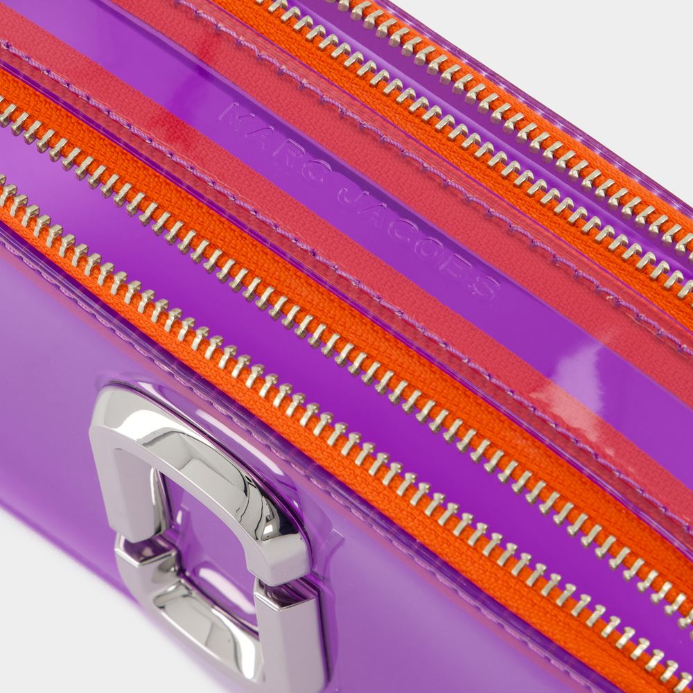 MARC JACOBS Mini PVC The Snapshot Crossbody Handbag