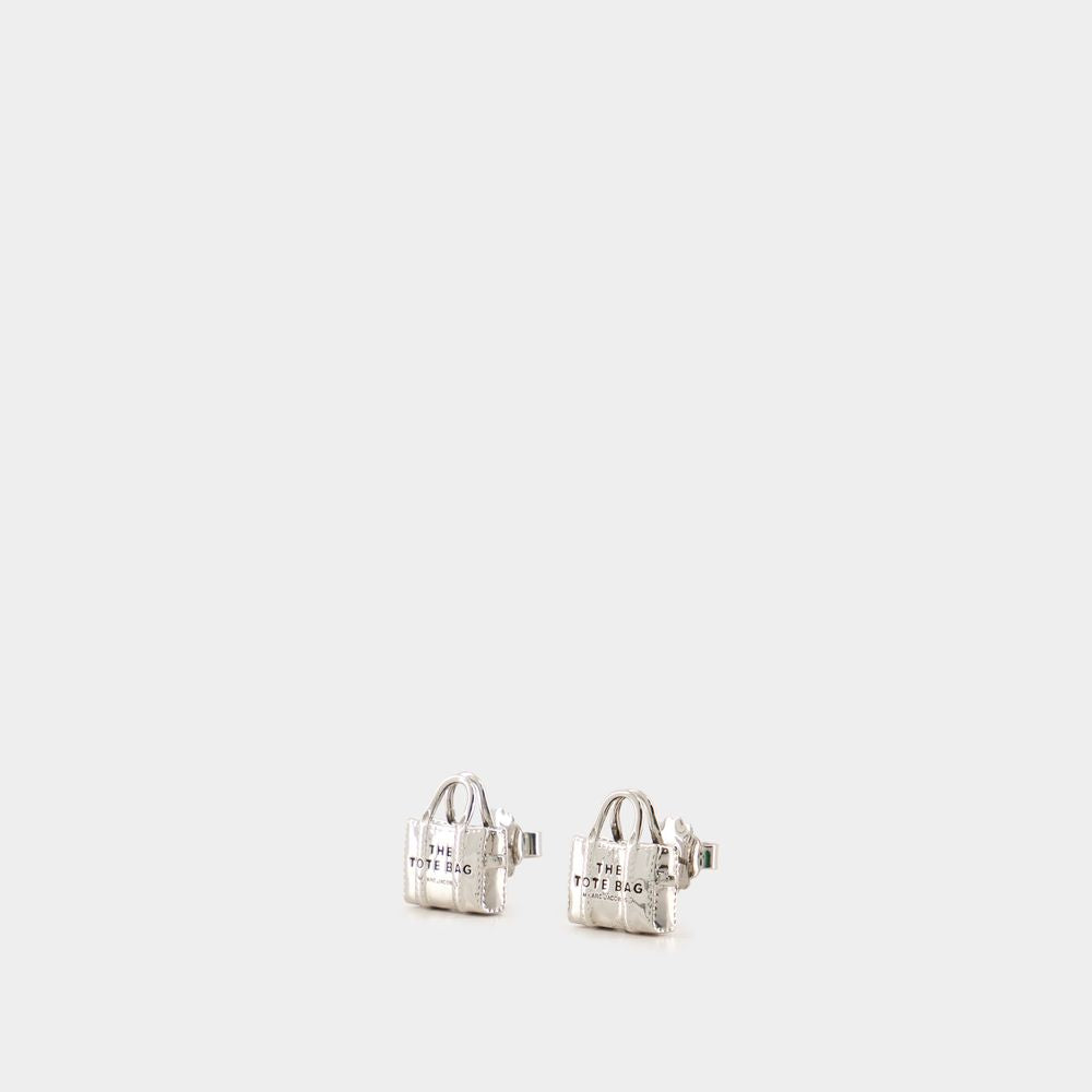 MARC JACOBS Mini Stud Earrings for Tote Handbag