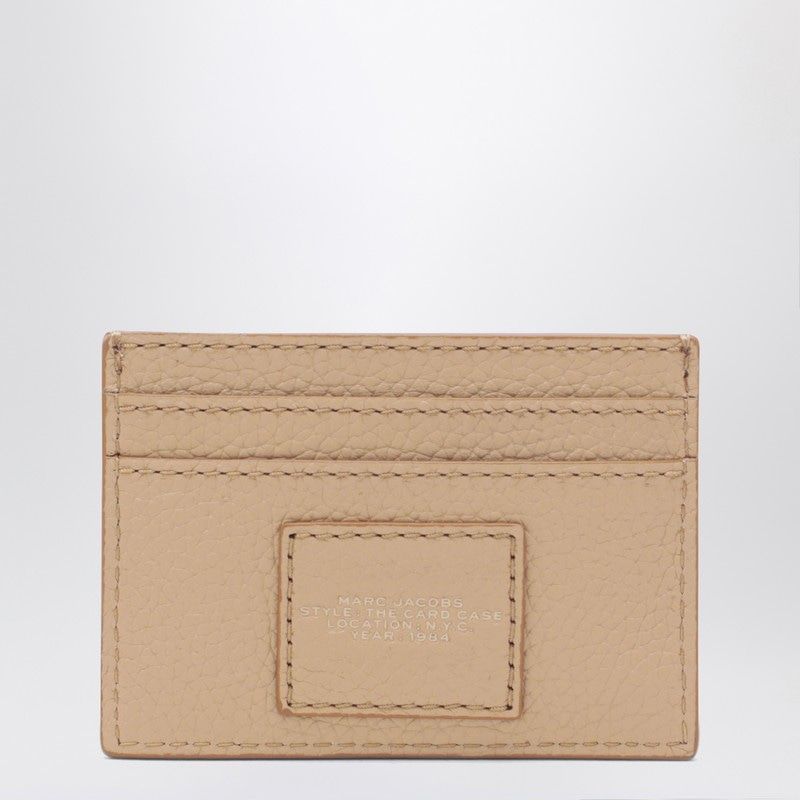 MARC JACOBS Luxury Full-Grain Leather Cardholder with Four Slots