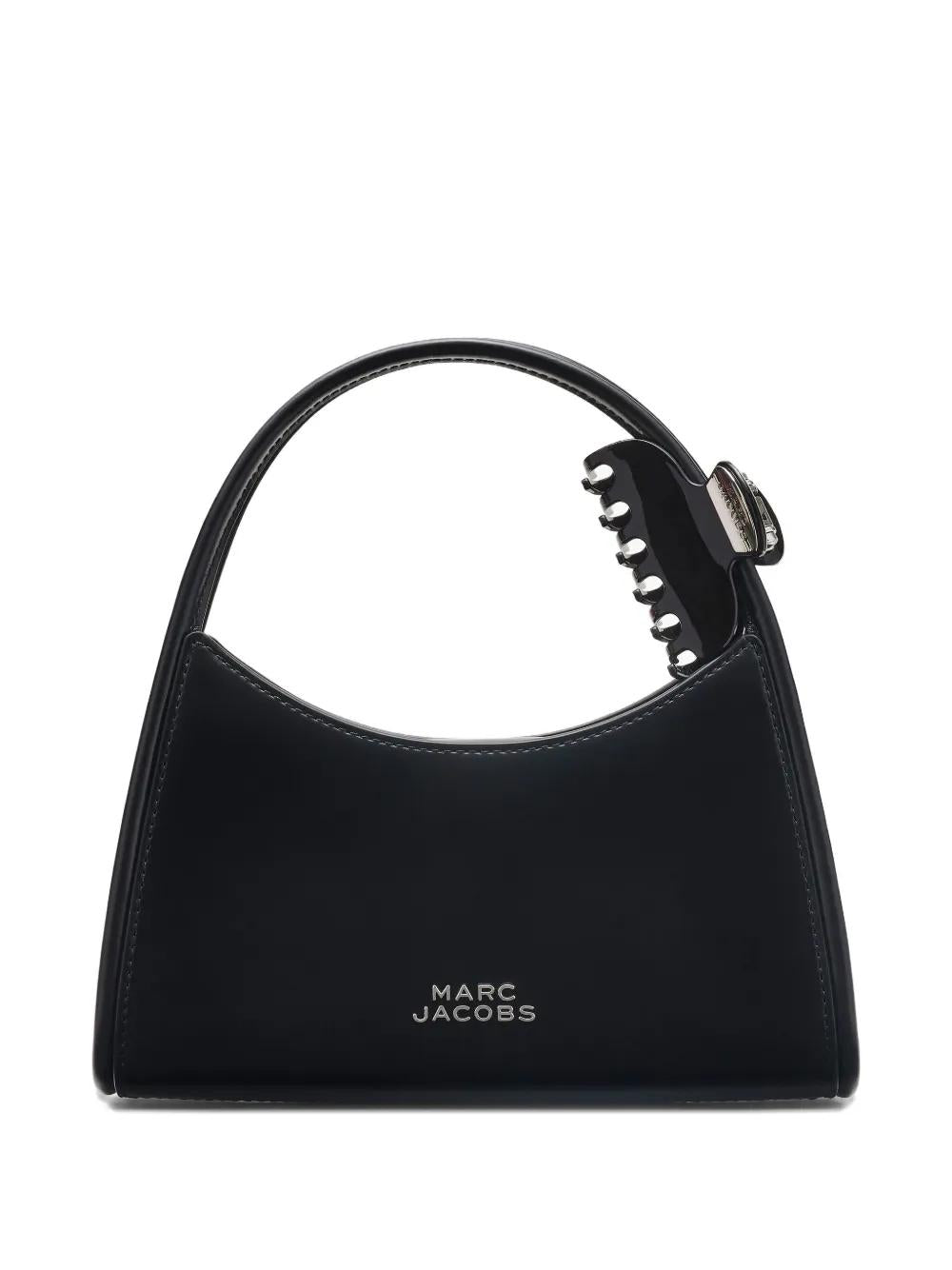 MARC JACOBS Glam Claw Clip Mini Leather Crossbody Handbag